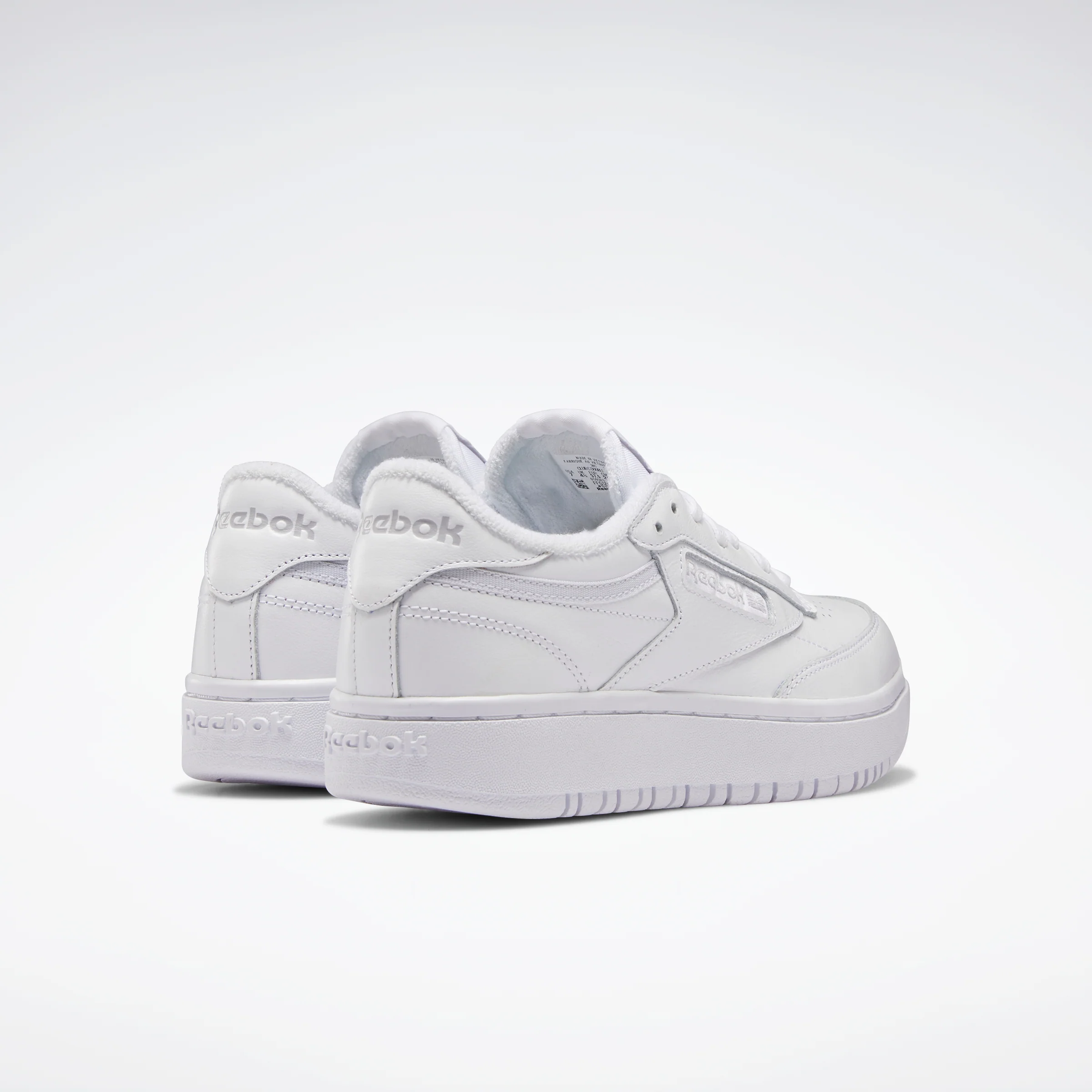 Reebok Footwear Women Club C Double Shoes Ftwwht/Ftwwht/Cdgry2 - Image 4