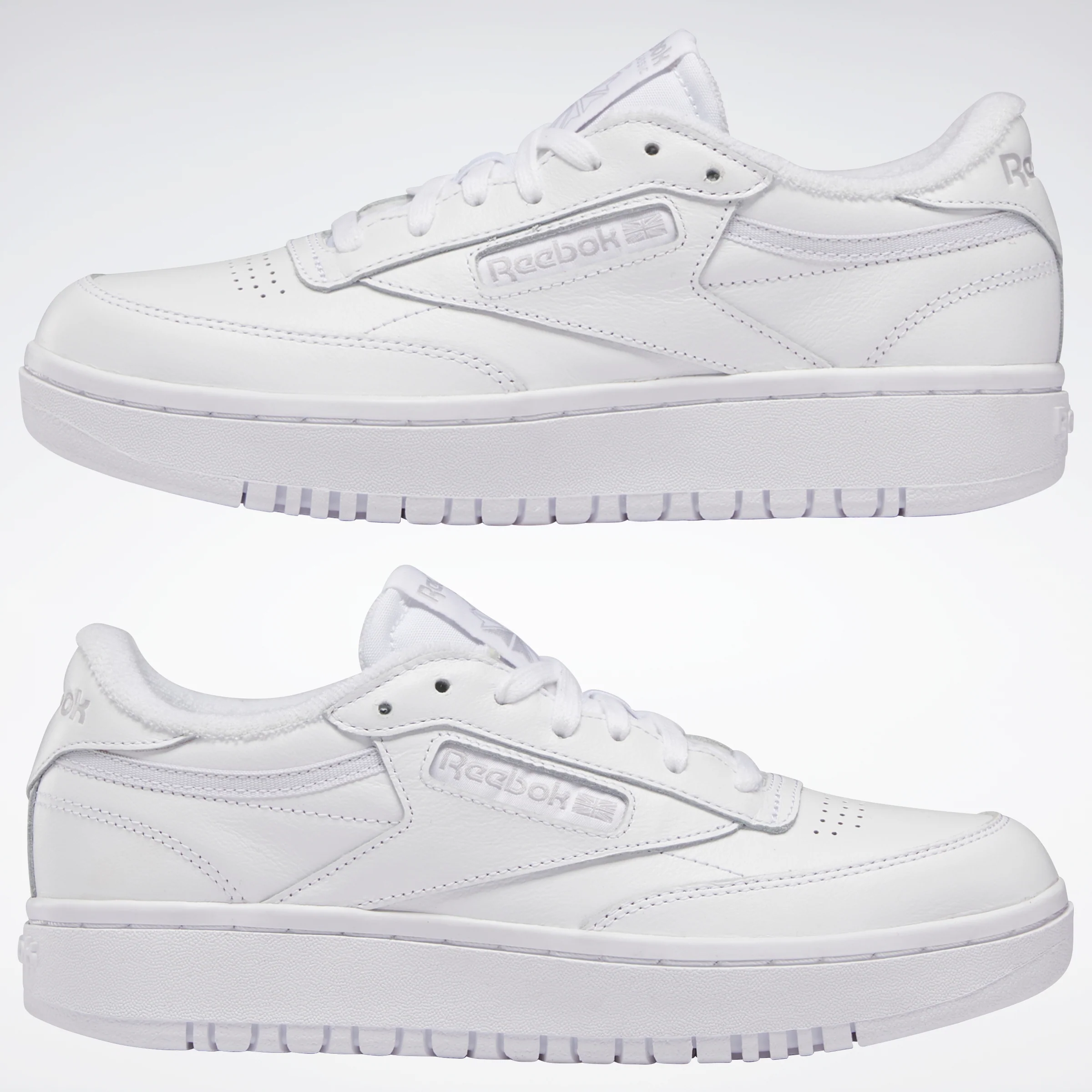 Reebok Footwear Women Club C Double Shoes Ftwwht/Ftwwht/Cdgry2 - Image 9
