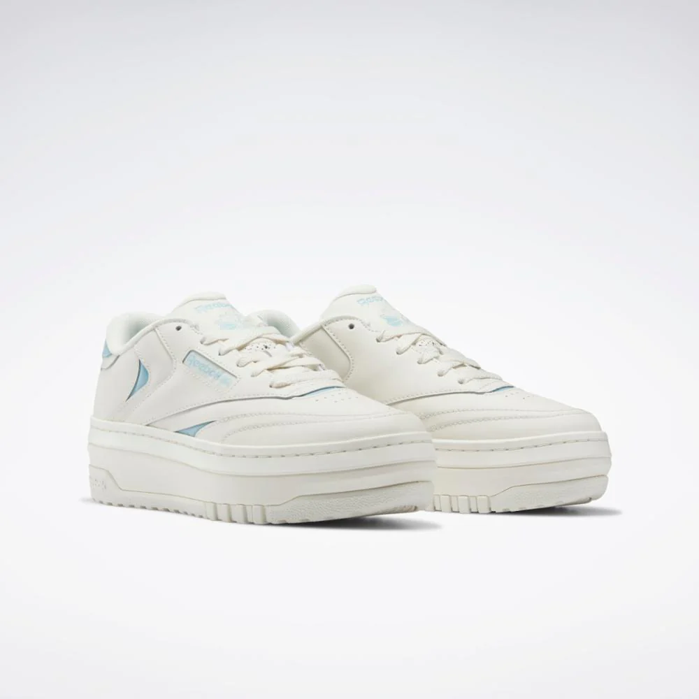 Reebok Footwear Women Club C Extra CHALK/BLUPEA/CHALK - Image 3