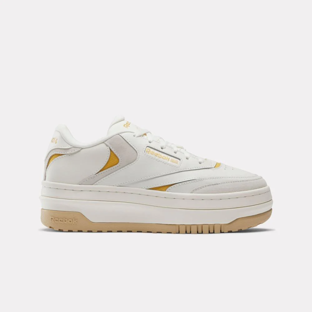 Reebok Footwear Women Club C Extra Shoes CHALK/BUT/CHALK