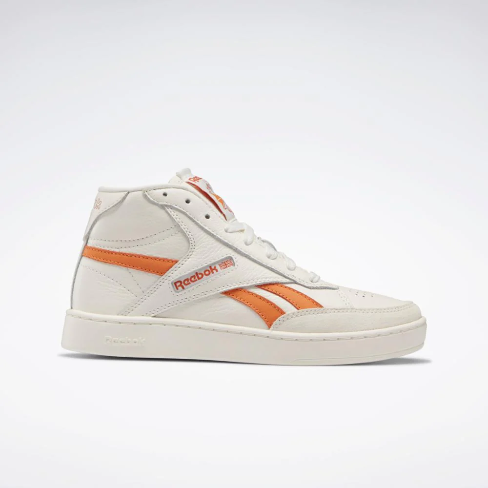 Reebok Footwear Women CLUB C FORM HI SHOES CHALK/PEAFUZ/BURORA