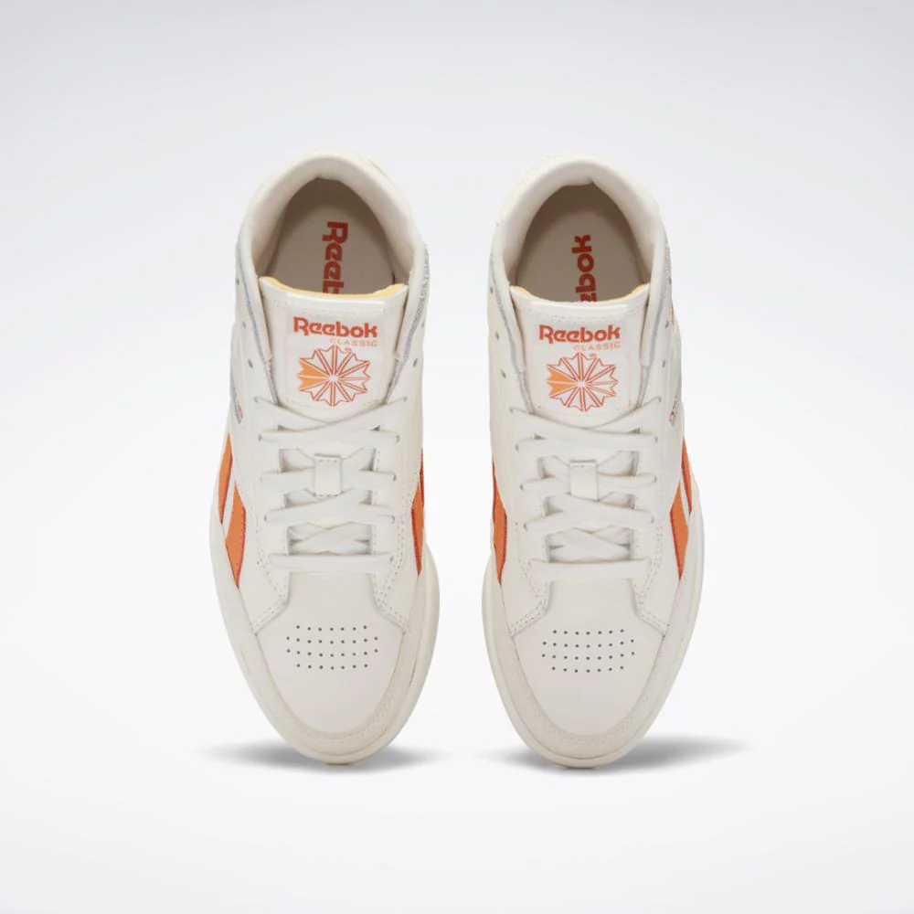 Reebok Footwear Women CLUB C FORM HI SHOES CHALK/PEAFUZ/BURORA - Image 6