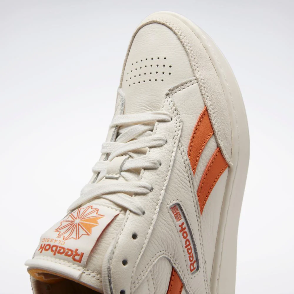 Reebok Footwear Women CLUB C FORM HI SHOES CHALK/PEAFUZ/BURORA - Image 8