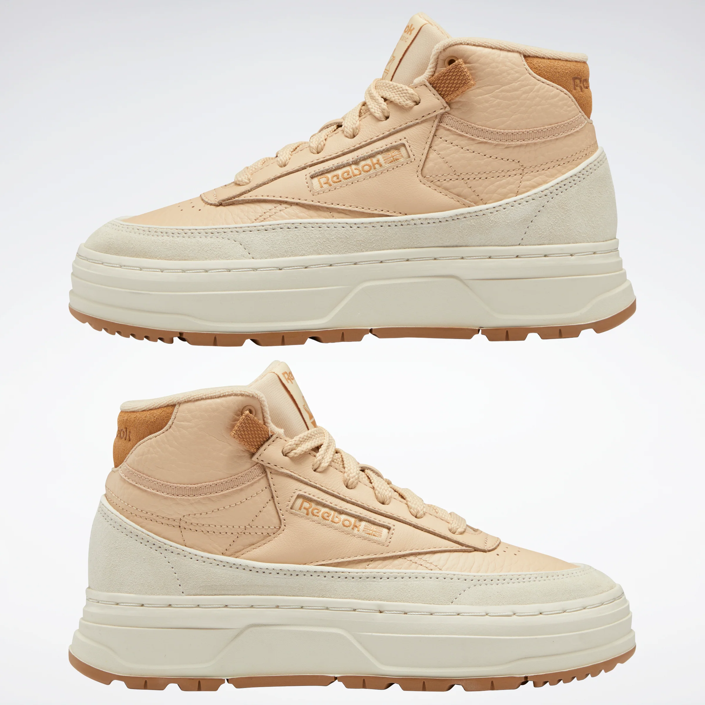 Reebok Footwear Women Club C Geo Mid Shoes Weabei/Trubei/Alabas - Image 9