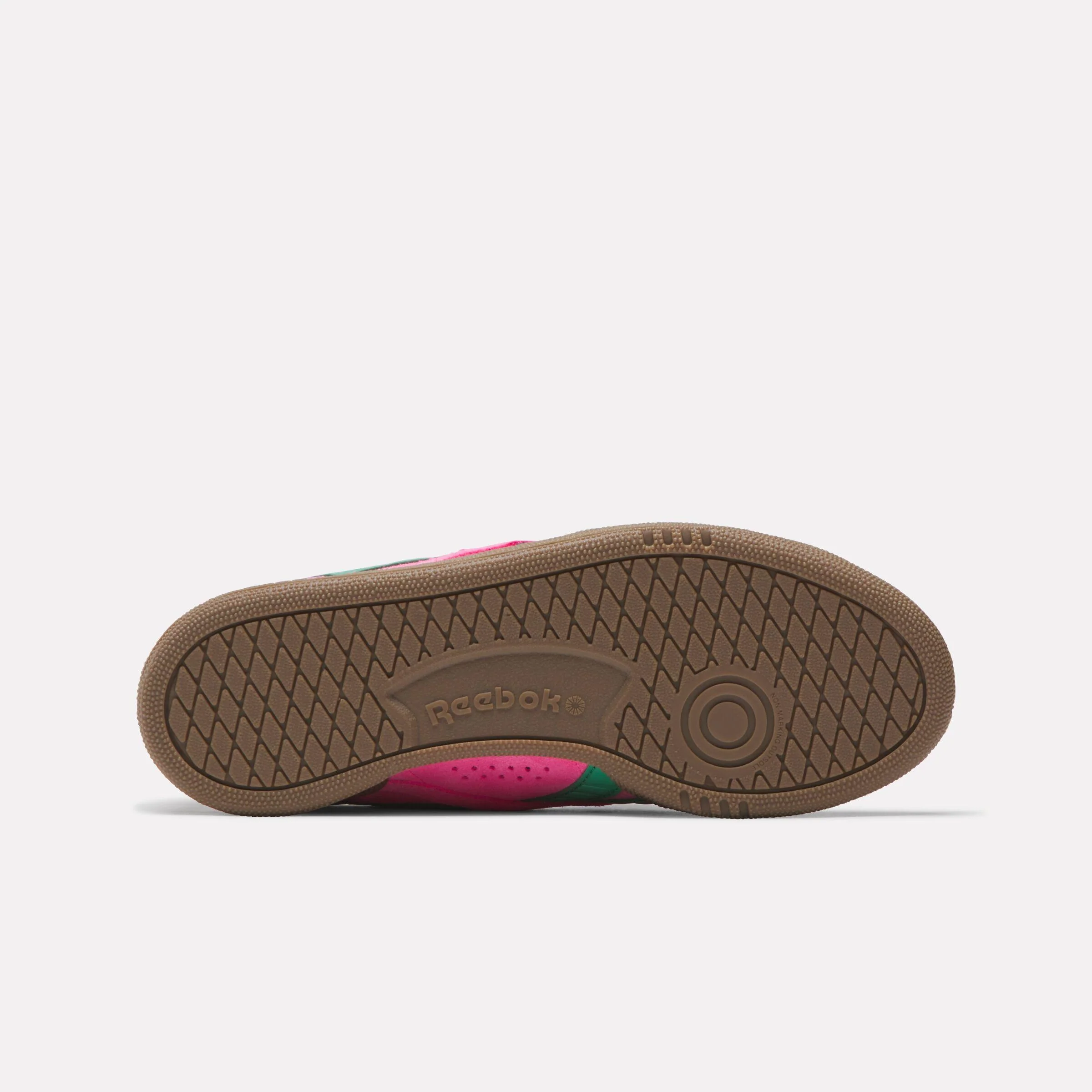 Reebok Footwear Women Club C Grounds UK Shoes ATOMICPINK/UPGRADEGREEN/GUM - Image 4