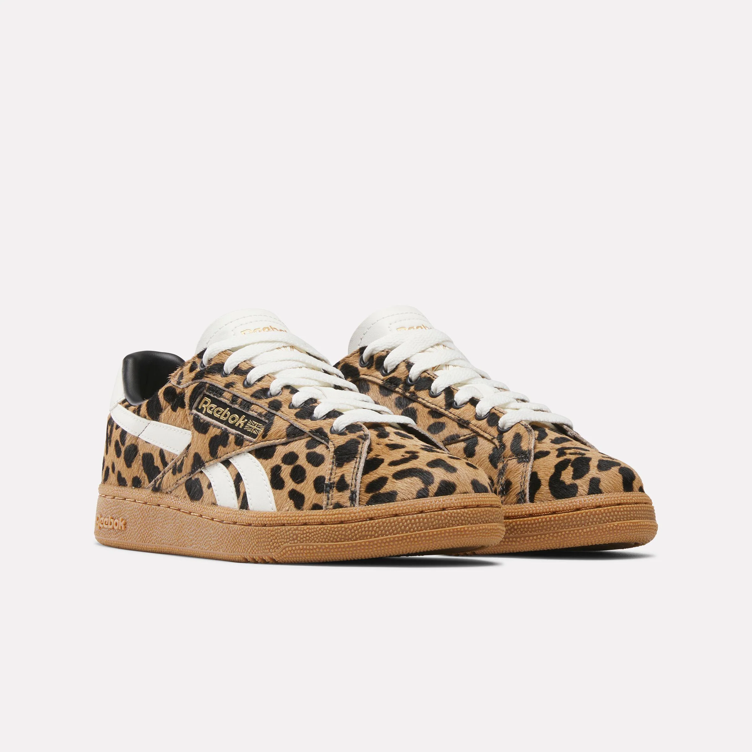 Reebok Footwear Women Club C Grounds UK Shoes CHEETAH/CHEETAH/CHALK - Image 2