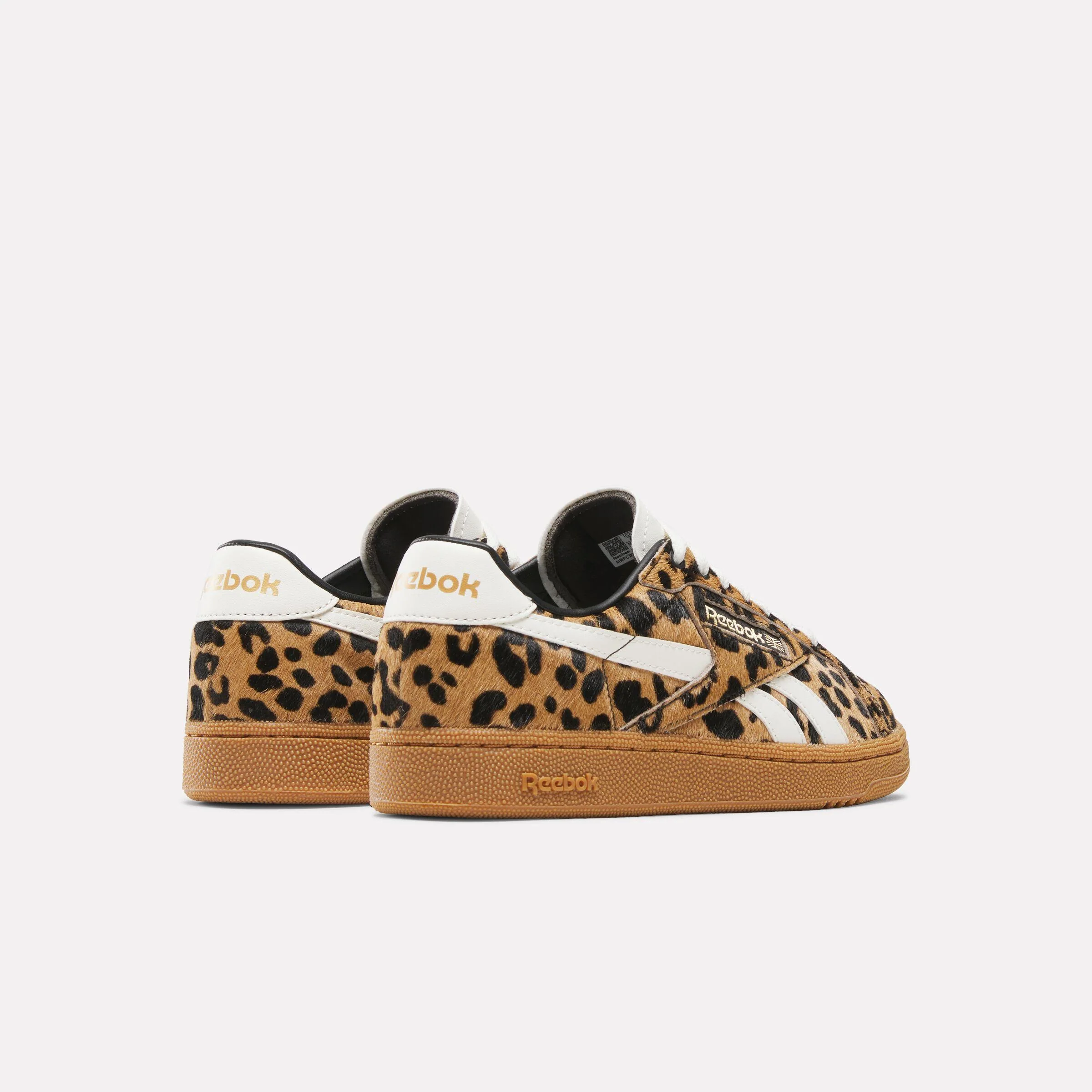 Reebok Footwear Women Club C Grounds UK Shoes CHEETAH/CHEETAH/CHALK - Image 3
