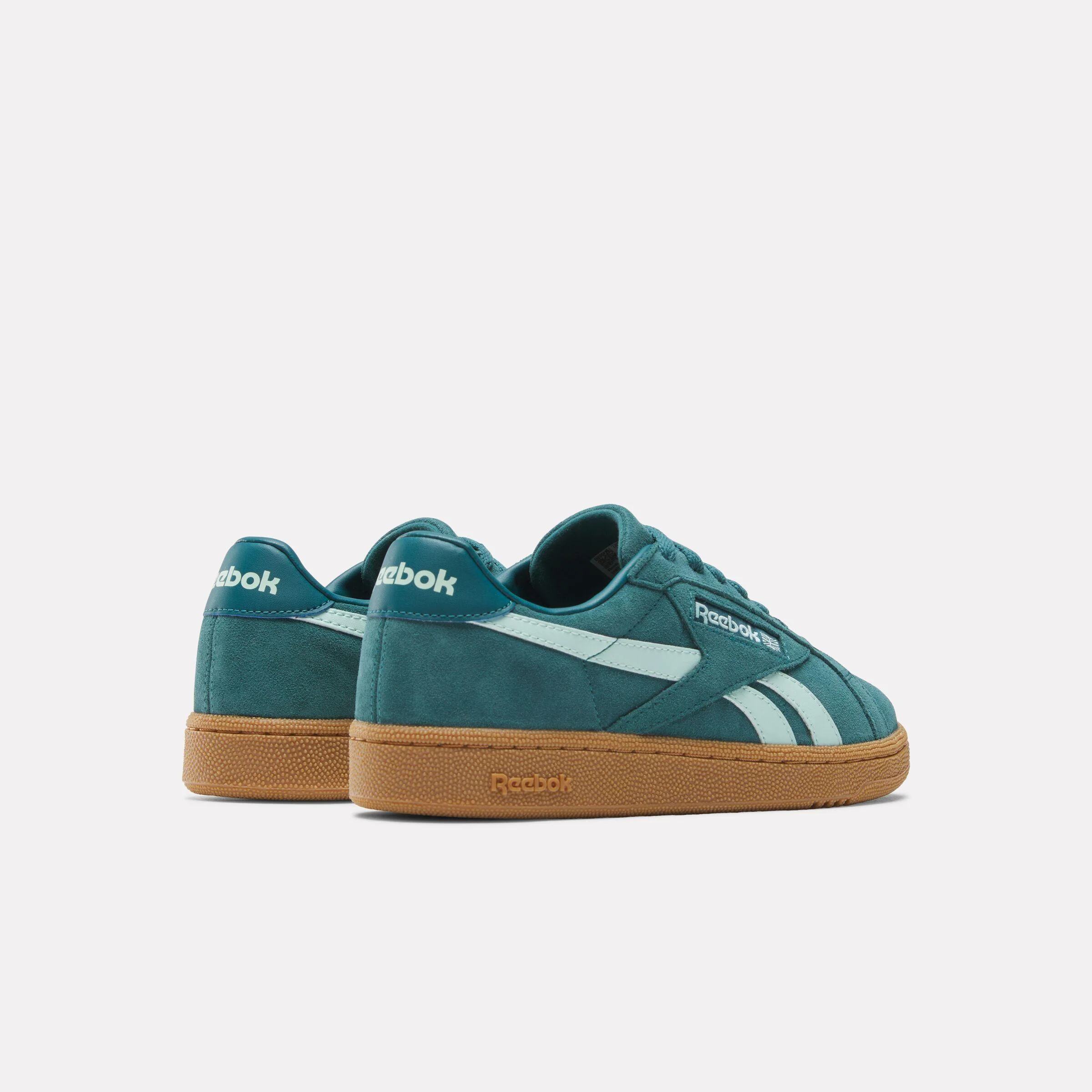 Reebok Footwear Women Club C Grounds UK Shoes RETROTEAL/RETROTEAL/GLITCHAQUA - Image 3