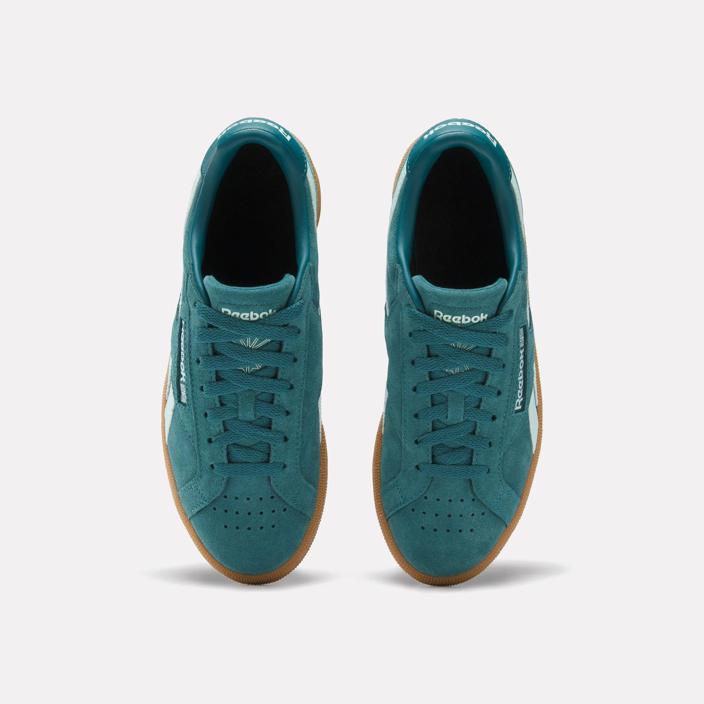 Reebok Footwear Women Club C Grounds UK Shoes RETROTEAL/RETROTEAL/GLITCHAQUA - Image 5