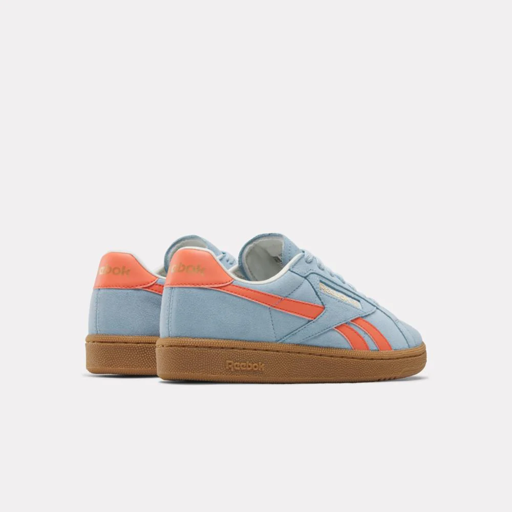 Reebok Footwear Women Club C Grounds UK Shoes SOFTBLUE/SUPERCHARGEDCORAL/GUM - Image 3