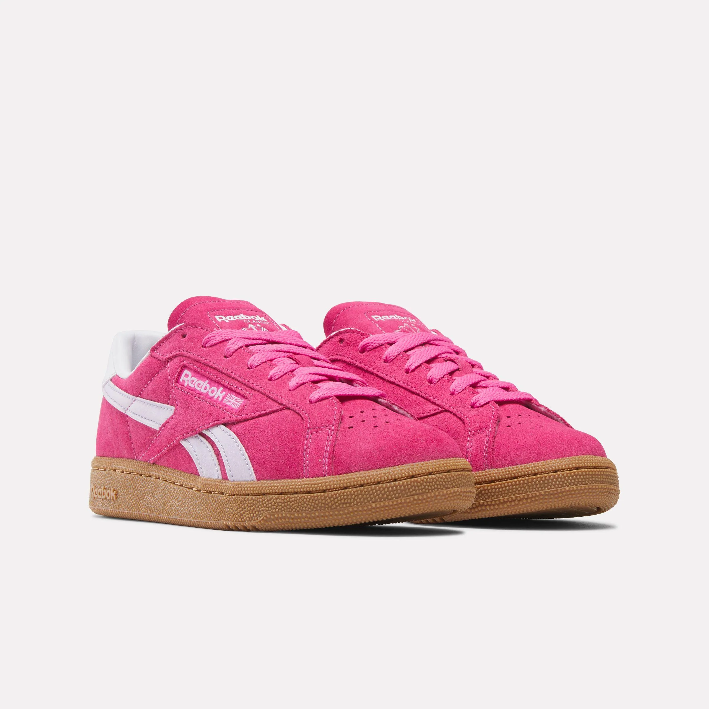 Reebok Footwear Women Club C Grounds UK Shoes TRUE PINK/DIGITAL GLEAM/GUM - Image 2
