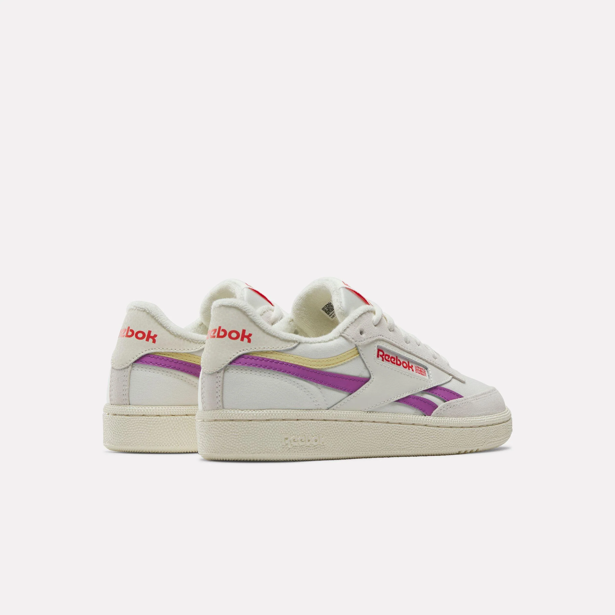 Reebok Footwear Women Club C Revenge Shoes CHALK/VINTAGECHALK/PURPLERAVE - Image 3
