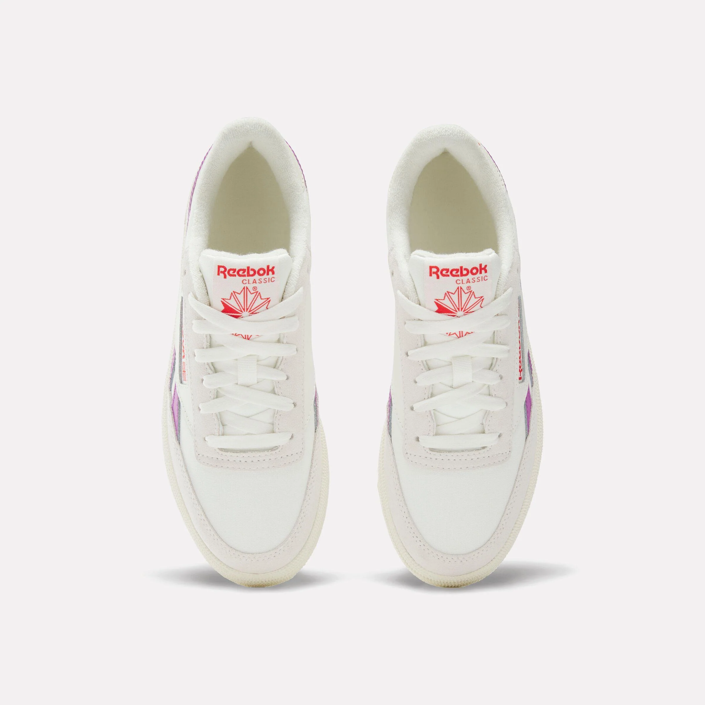 Reebok Footwear Women Club C Revenge Shoes CHALK/VINTAGECHALK/PURPLERAVE - Image 5