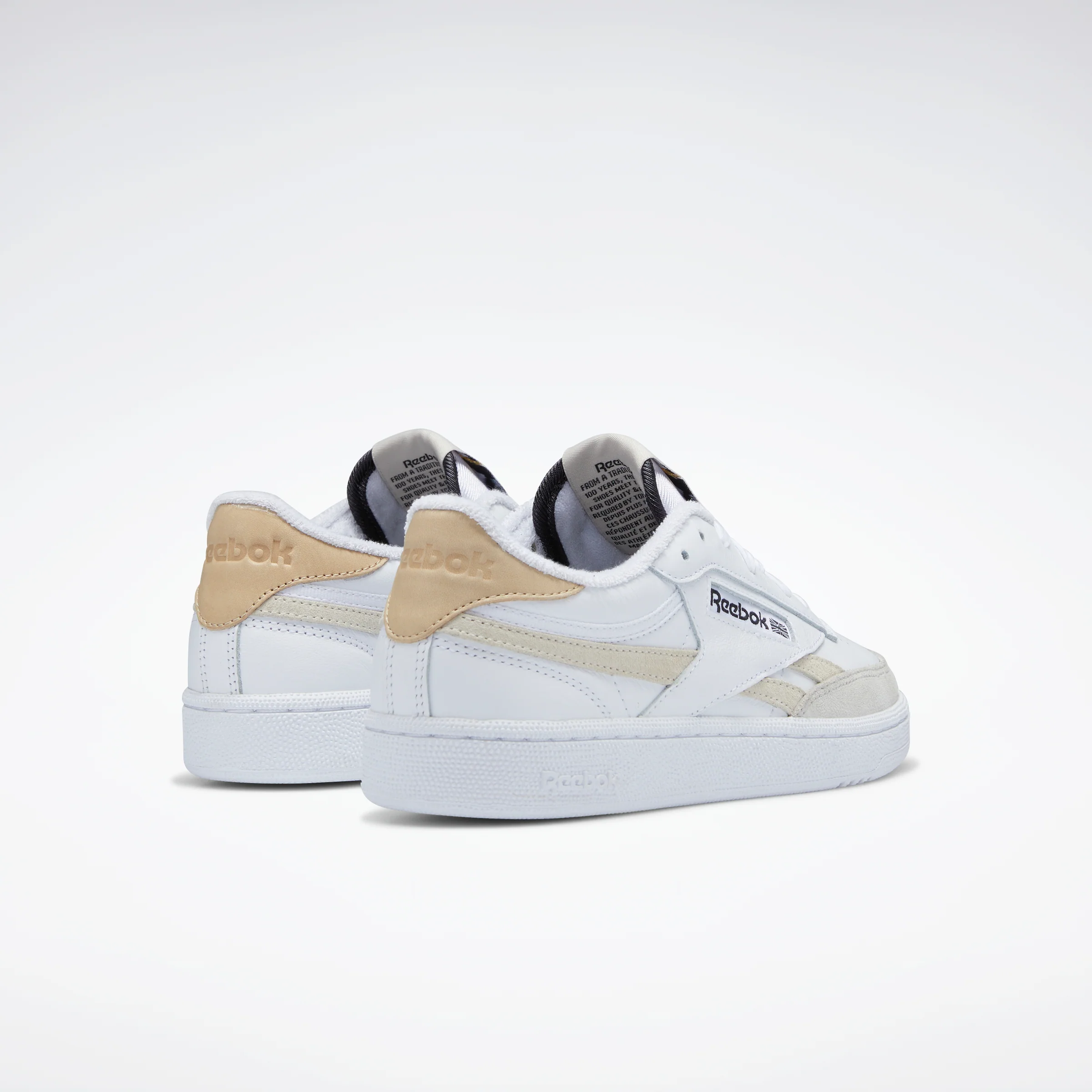 Reebok Footwear Women Club C Revenge Shoes Ftwwht/Stucco/Purgry - Image 4