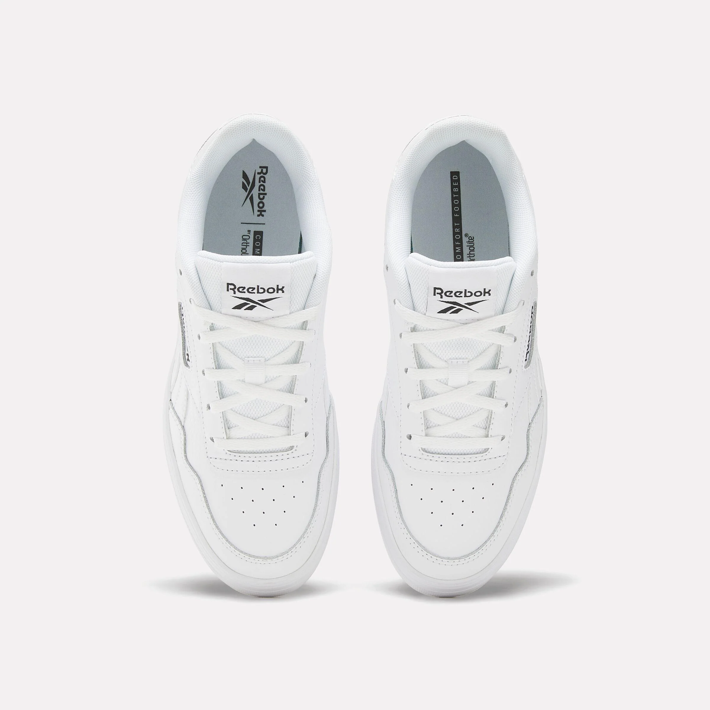 Reebok Footwear Women Reebok Court Advance Bold Shoes FTWR WHT/FTWR WHT/CORE BLK - Image 5