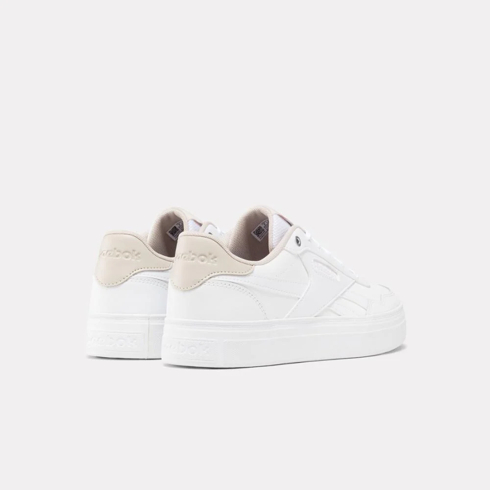 Reebok Footwear Women Court Advance Bold Shoes FTWWHT/MOONST/PINSTU - Image 3