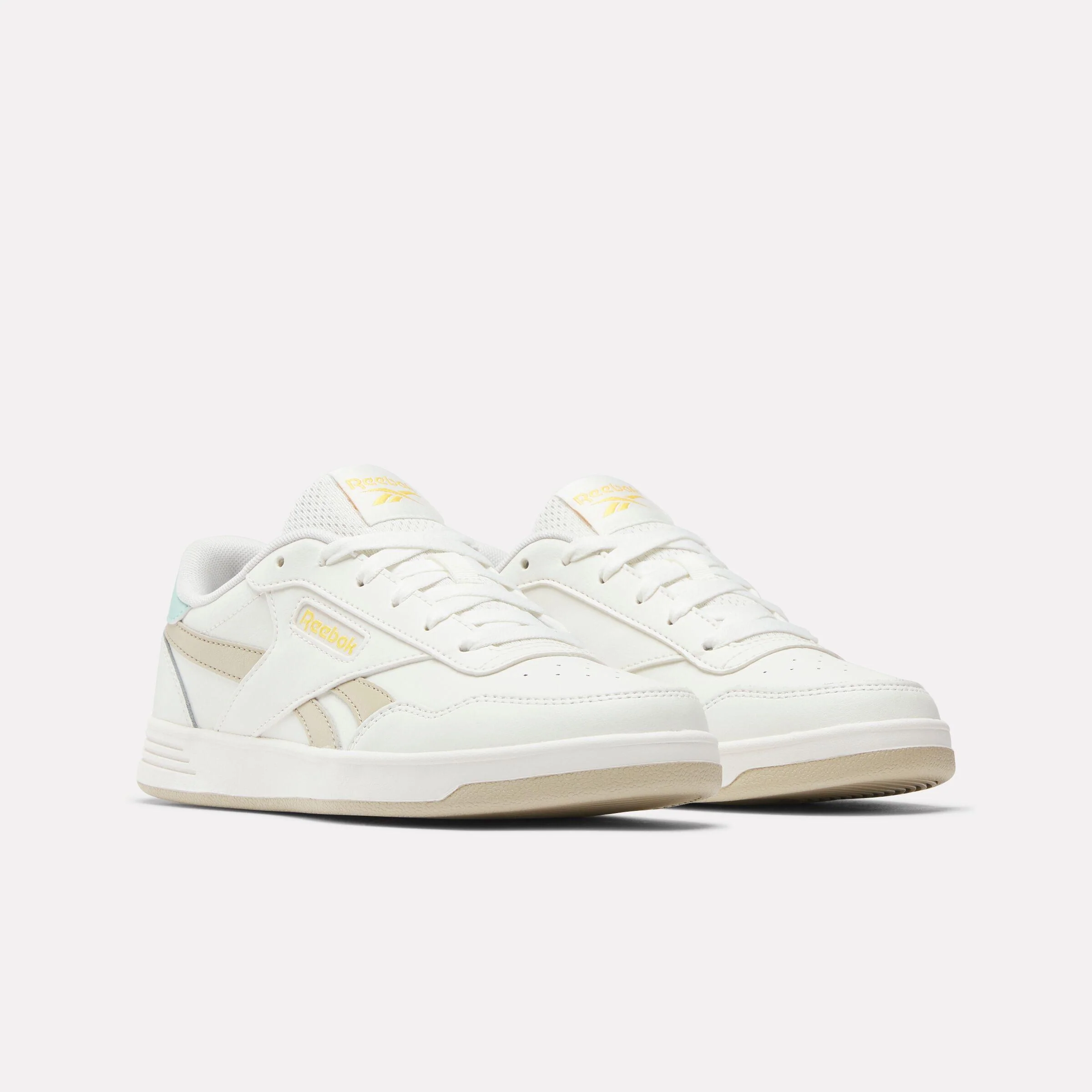 Reebok Footwear Women Court Advance Shoes CHALK/CHALK/CLASSICBEIGE - Image 2