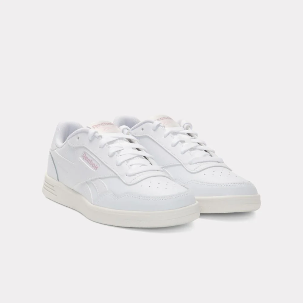 Reebok Footwear Women Court Advance Shoes FTWRWHITE/FTWRWHITE/DUSTYROSE - Image 3