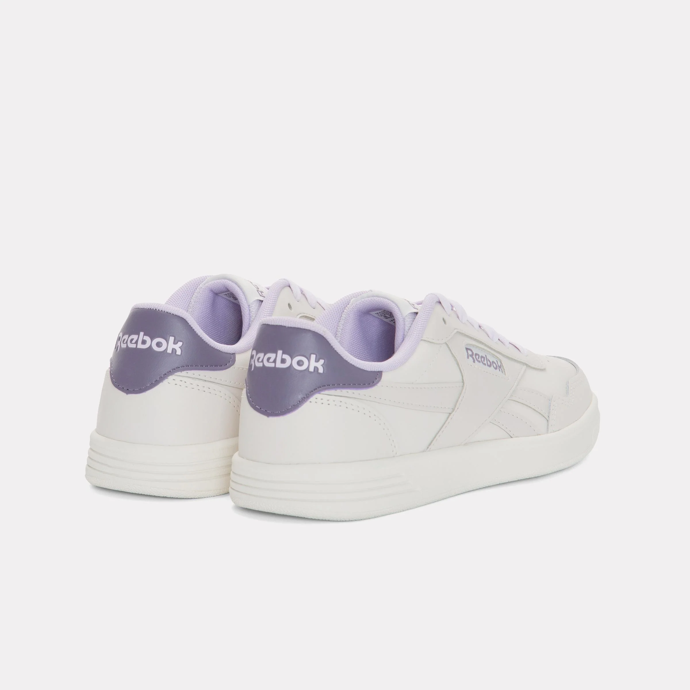 Reebok Footwear Women Court Advance Shoes LUXEGREY/DIGITALGLEAM/PURPLEFU - Image 3