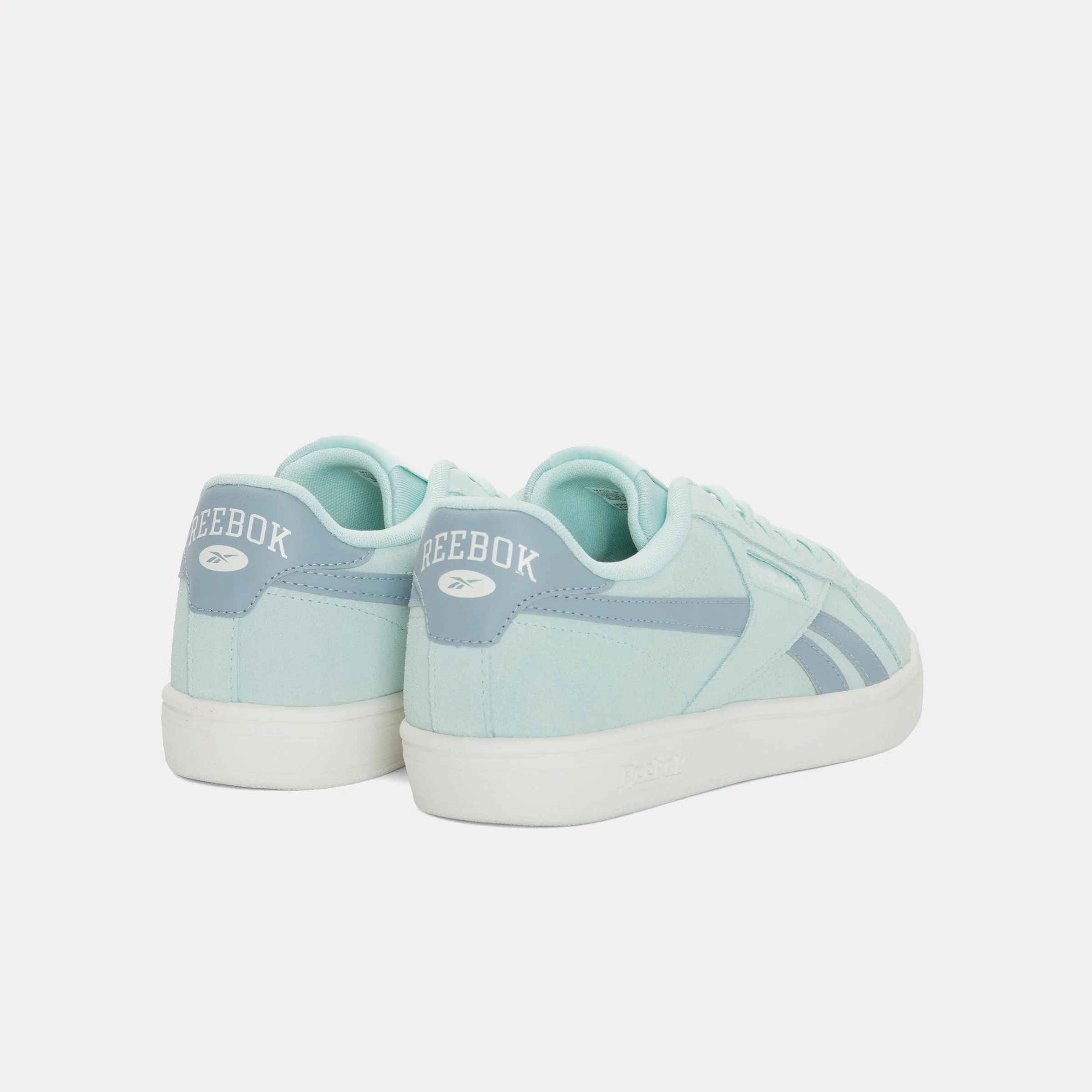 Reebok Footwear Women Court Retro Shoes GLITCHAQUA/LEISUREBLUE/CHALK - Image 3
