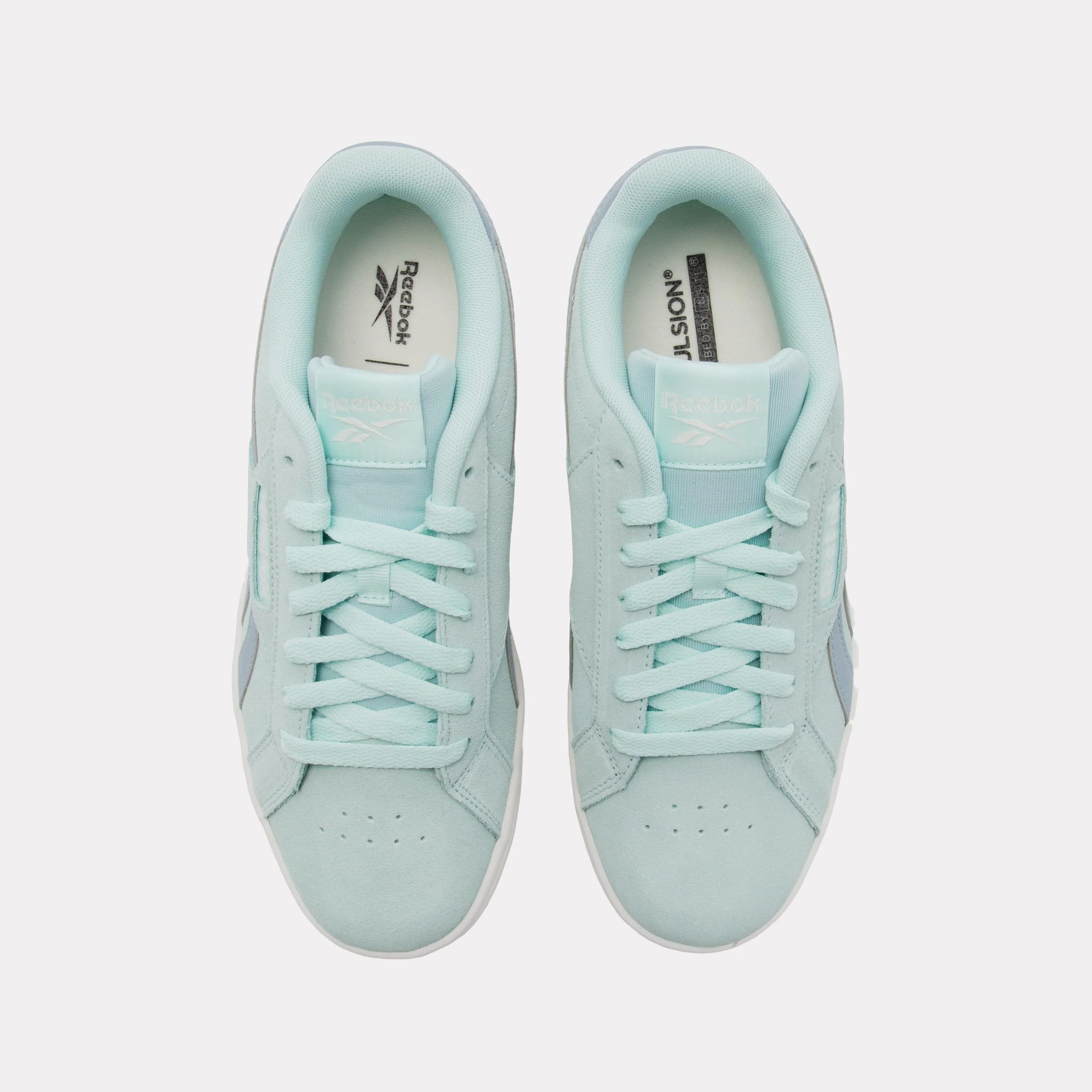 Reebok Footwear Women Court Retro Shoes GLITCHAQUA/LEISUREBLUE/CHALK - Image 5