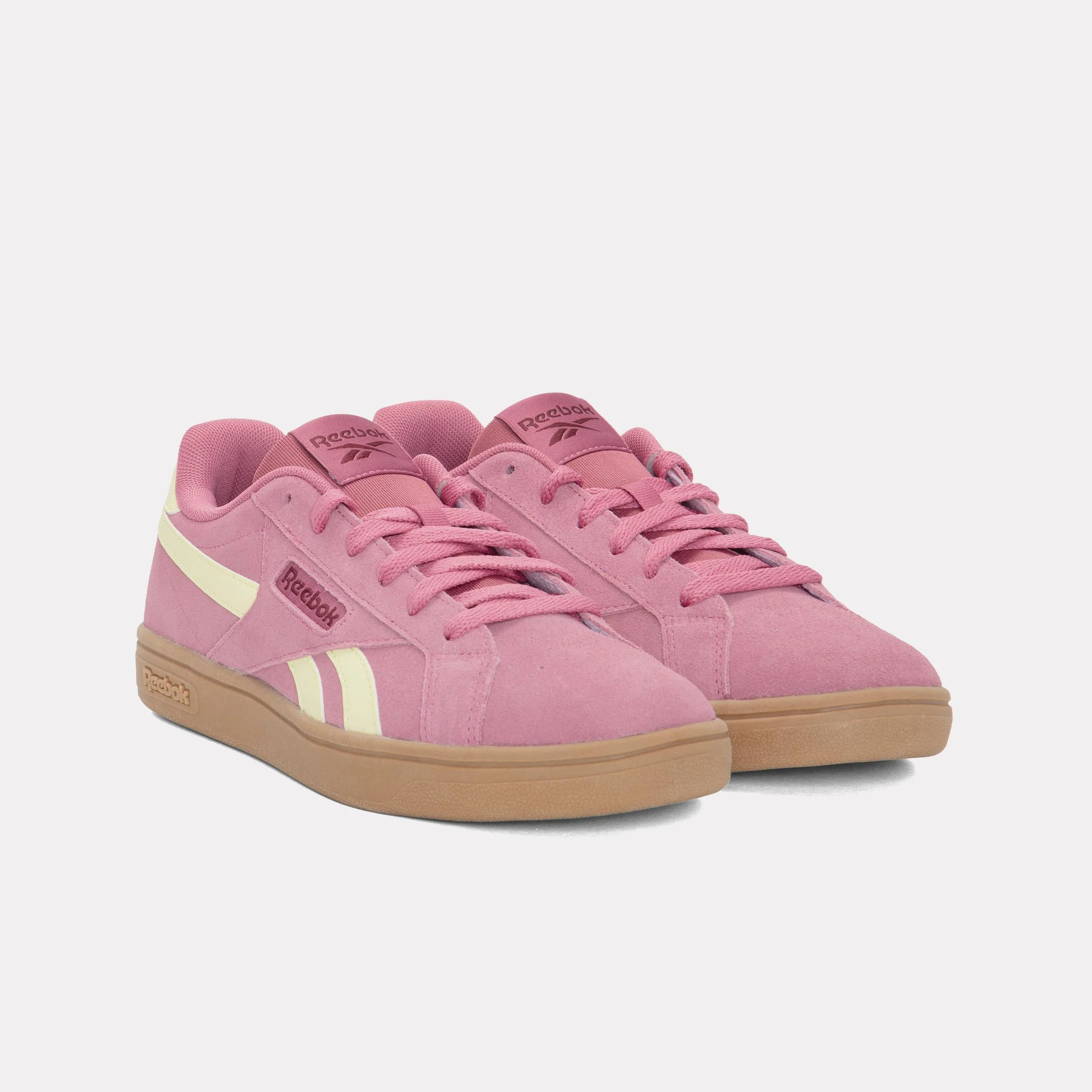 Reebok Footwear Women Court Retro Shoes STUDIOPINK/YELLOWHAZE/BLACKCHE - Image 3