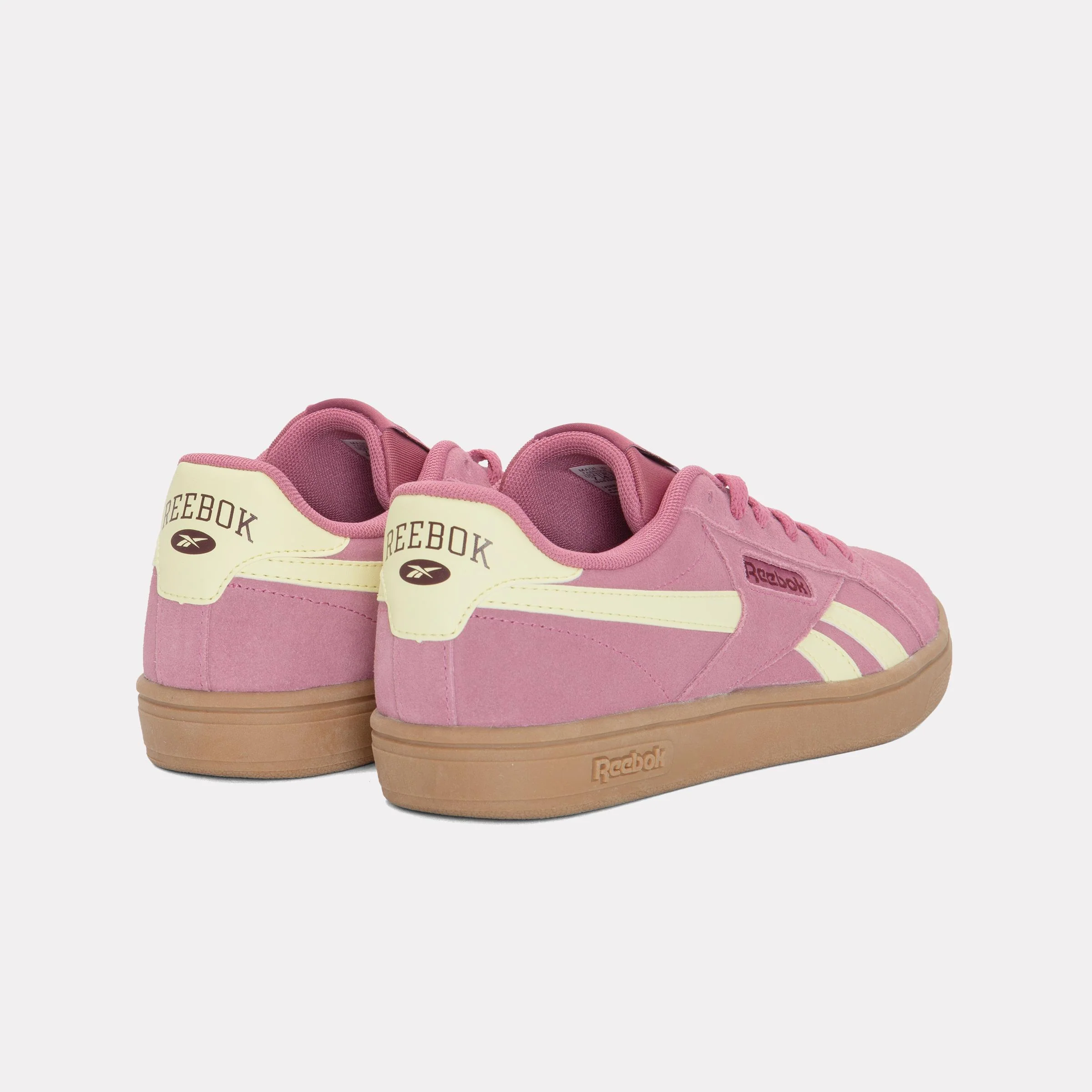 Reebok Footwear Women Court Retro Shoes STUDIOPINK/YELLOWHAZE/BLACKCHE - Image 4