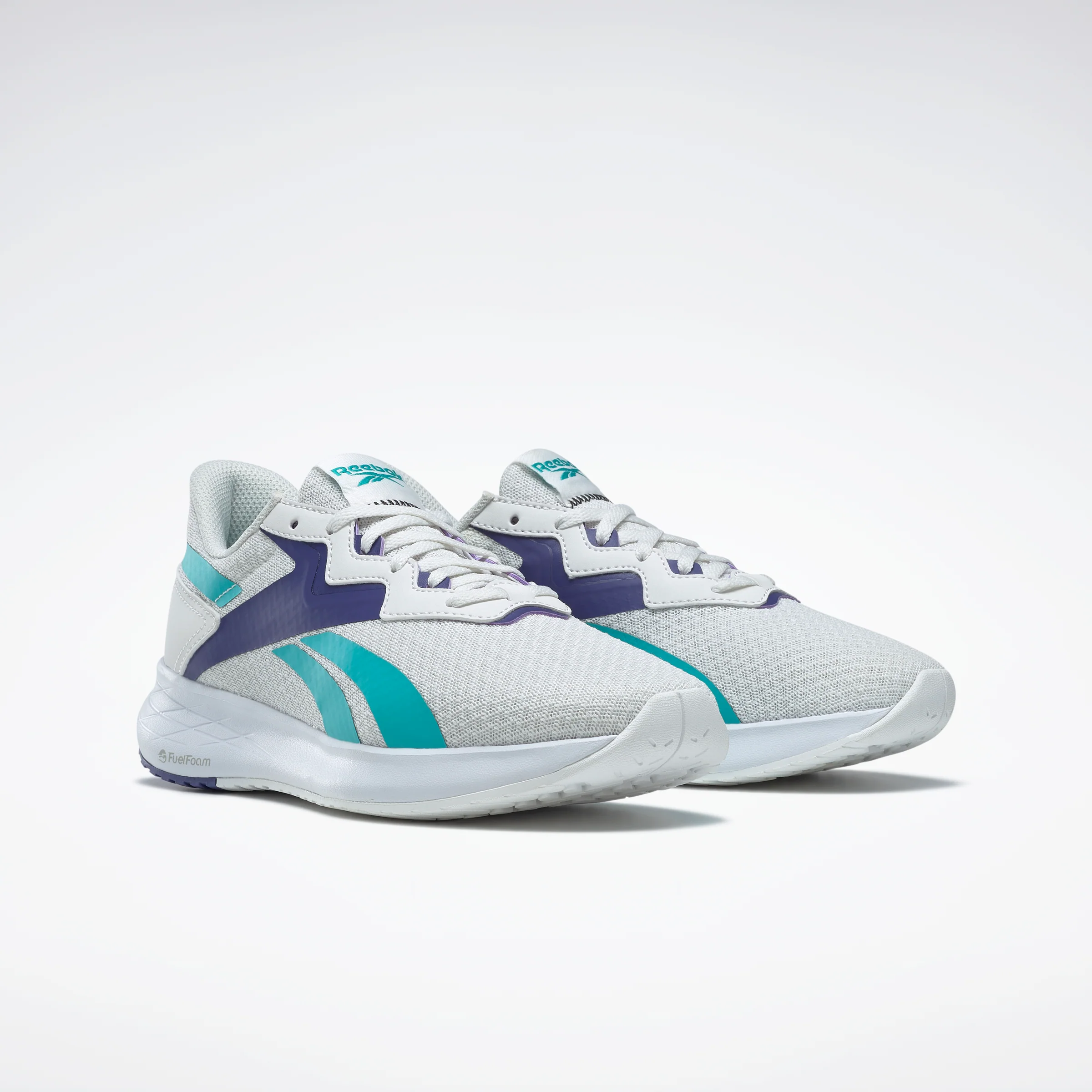 Reebok Footwear Women Energen Plus 2 Shoes Pure Grey 1/Classic Teal/Bold - Image 3