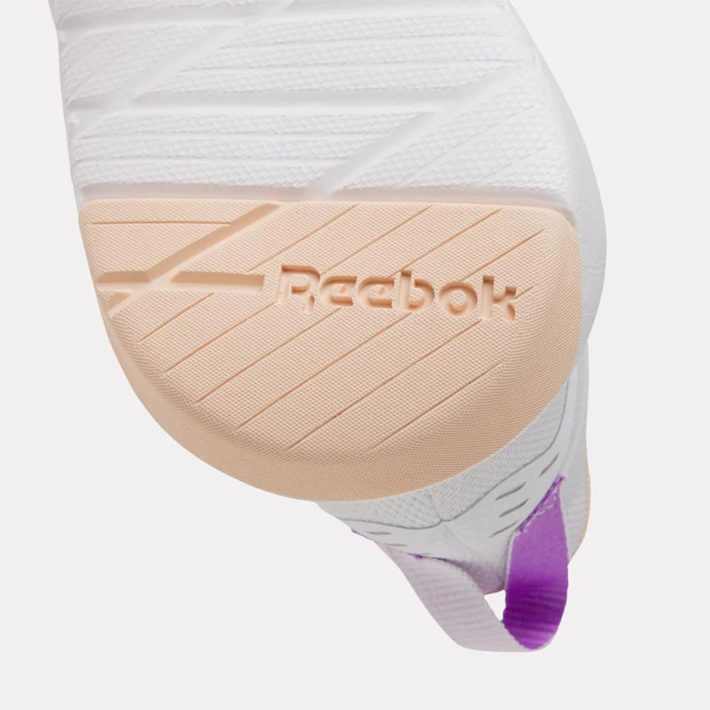 Reebok Footwear Women Flexagon Force 4 Training Shoes FOOTWEAR WHITE/WASHED CLAY/DIG - Image 6