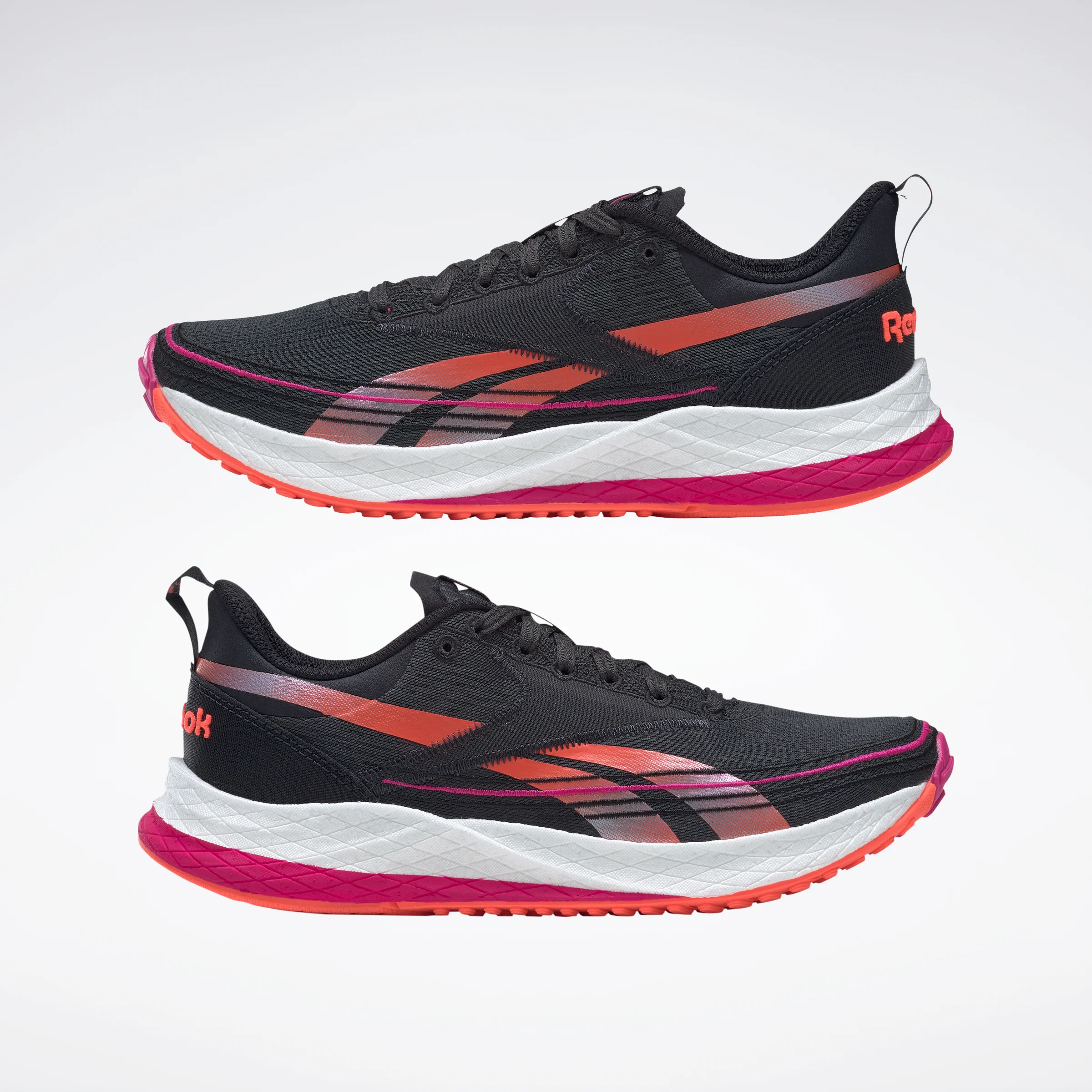 Reebok Footwear Women Floatride Energy 4 Shoes Cblack/Propnk/Orgfla - Image 10