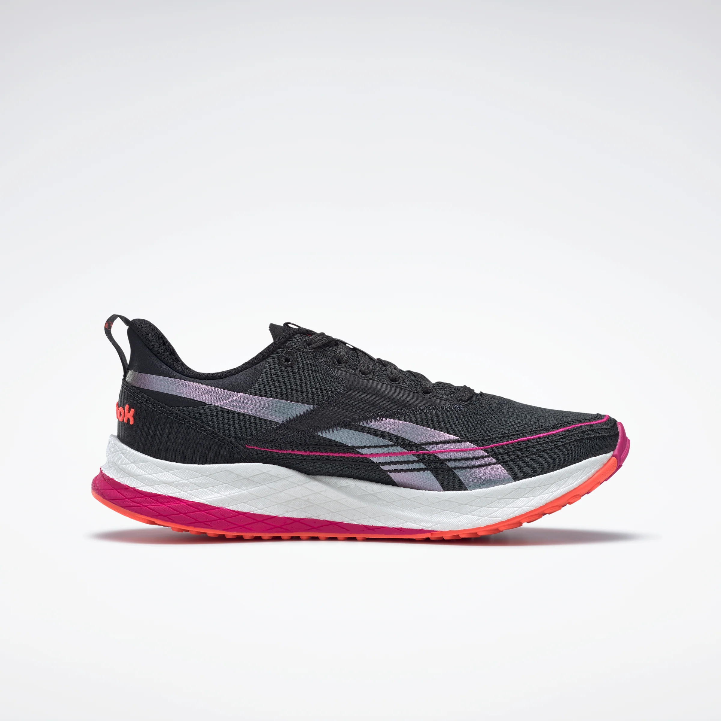 Reebok Footwear Women Floatride Energy 4 Shoes Cblack/Propnk/Orgfla - Image 2