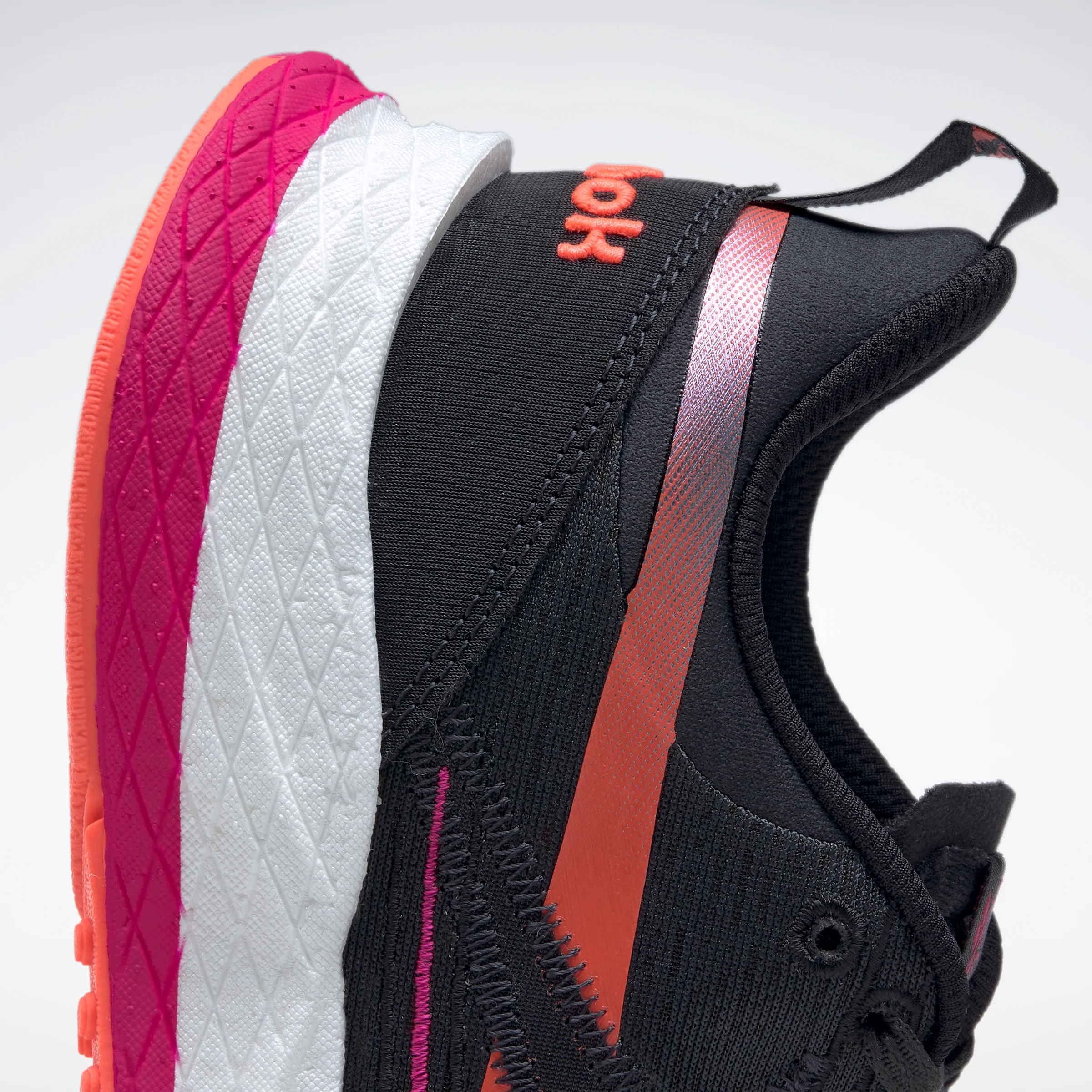 Reebok Footwear Women Floatride Energy 4 Shoes Cblack/Propnk/Orgfla - Image 7
