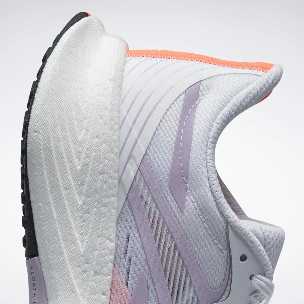Reebok Footwear Women Floatride Energy 5 Shoes FTWWHT/PUROAS/ORGFLA - Image 8
