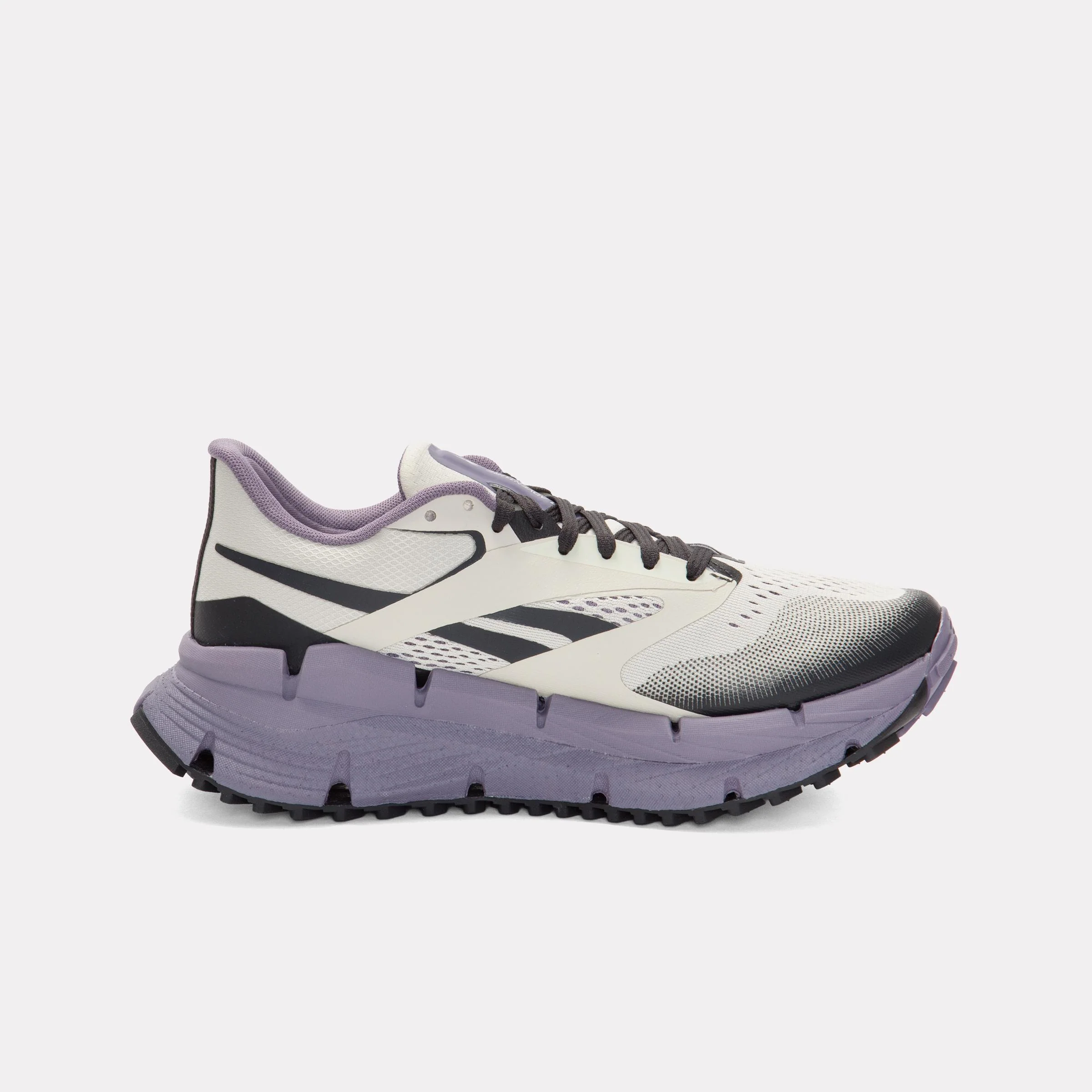 Reebok Footwear Women FloatZig 1 Adventure Shoes ALABASTER/PURPLE FUSION/WASHED - Image 2