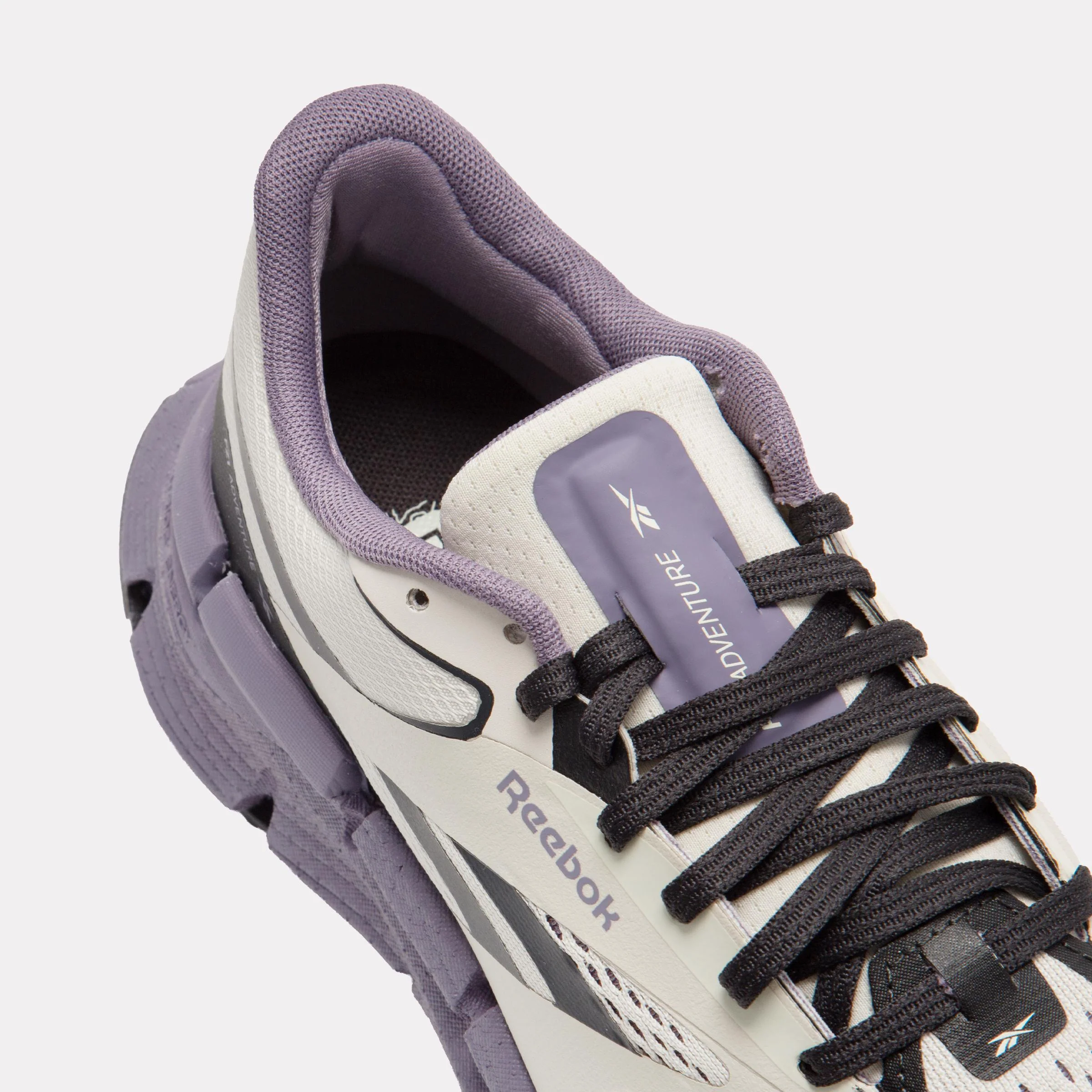 Reebok Footwear Women FloatZig 1 Adventure Shoes ALABASTER/PURPLE FUSION/WASHED - Image 7
