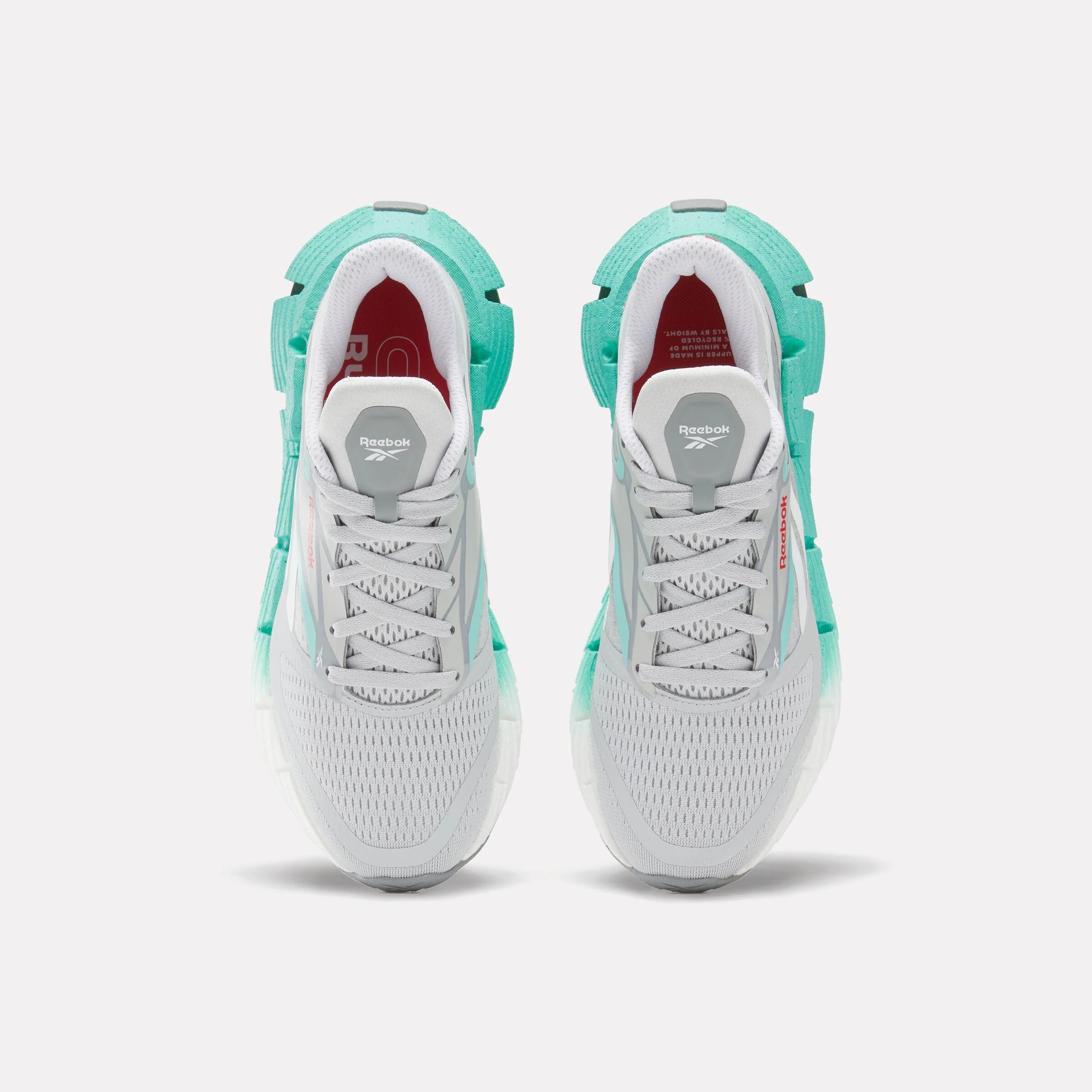 Reebok Footwear Women FloatZig 1 Running Shoes GREY 1/AI AQUA/WHITE - Image 5