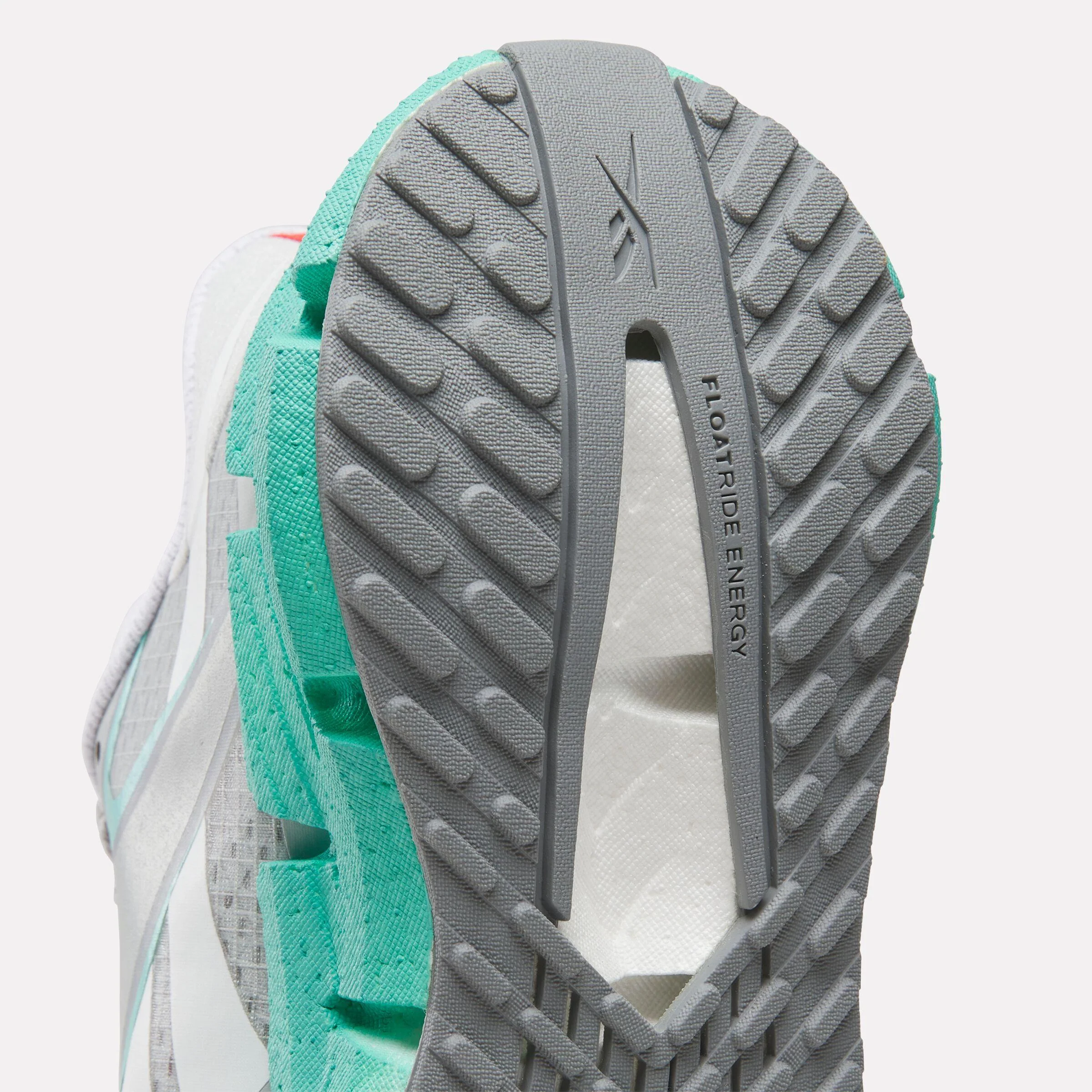 Reebok Footwear Women FloatZig 1 Running Shoes GREY 1/AI AQUA/WHITE - Image 7