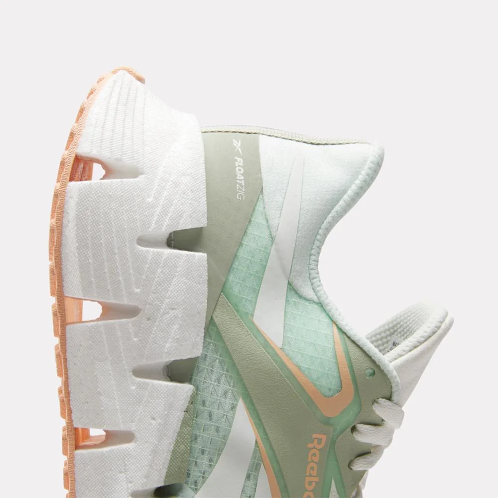 Reebok Footwear Women FloatZig 1 Shoes AQUDUS/VINGRE/PEAGLO - Image 6