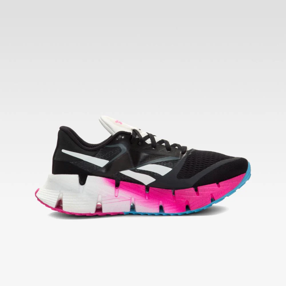 Reebok Footwear Women Floatzig 1 Shoes CBLACK/LASPIN/BOLCYA - Image 2