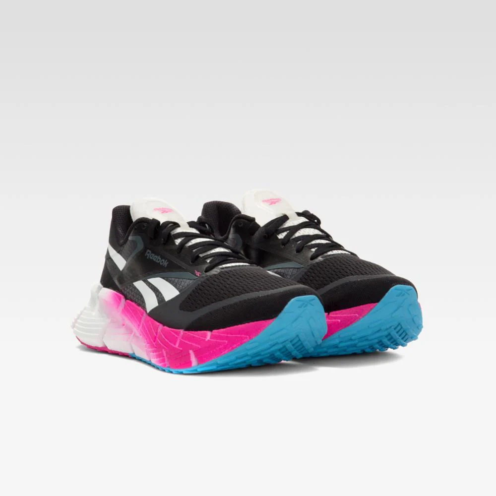 Reebok Footwear Women Floatzig 1 Shoes CBLACK/LASPIN/BOLCYA - Image 3