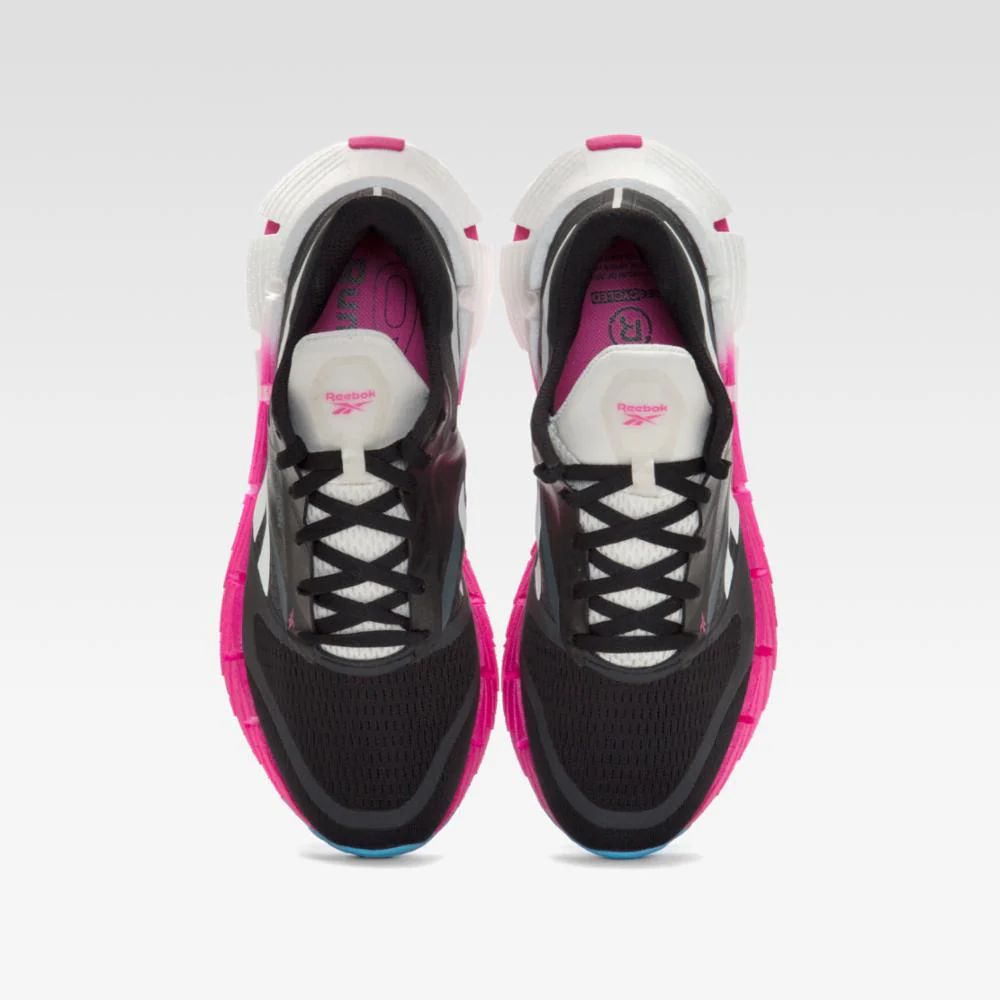 Reebok Footwear Women Floatzig 1 Shoes CBLACK/LASPIN/BOLCYA - Image 6