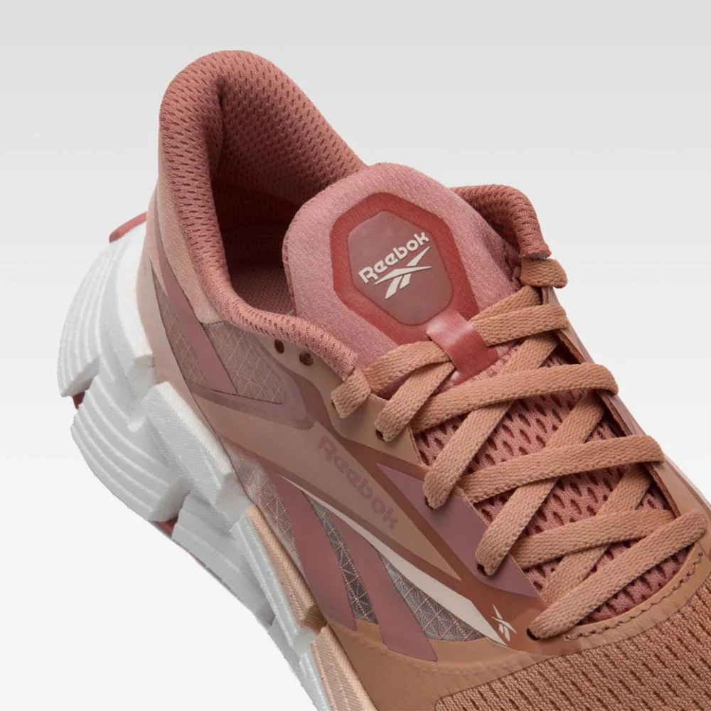 Reebok Footwear Women FloatZig 1 Shoes CLAY/PINK CLAY/WASHED CLAY - Image 6