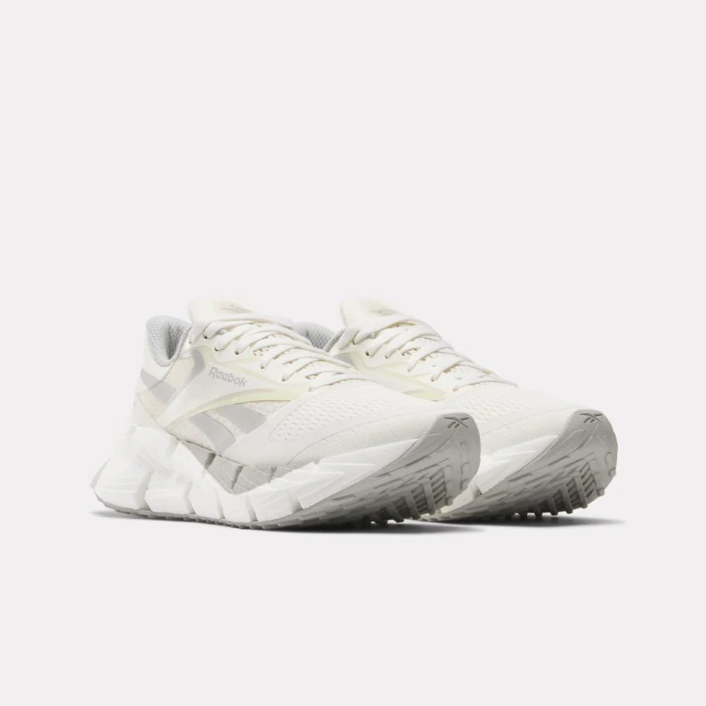 Reebok Footwear Women FloatZig 1 Women's Running Shoes CHALK/ALABASTER/GREY1 - Image 2