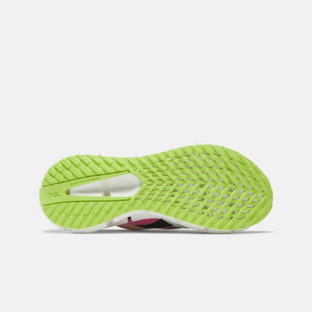 Reebok Footwear Women Floatzig 1 Women's Running Shoes CHALK/BLACK/LASPIN - Image 4
