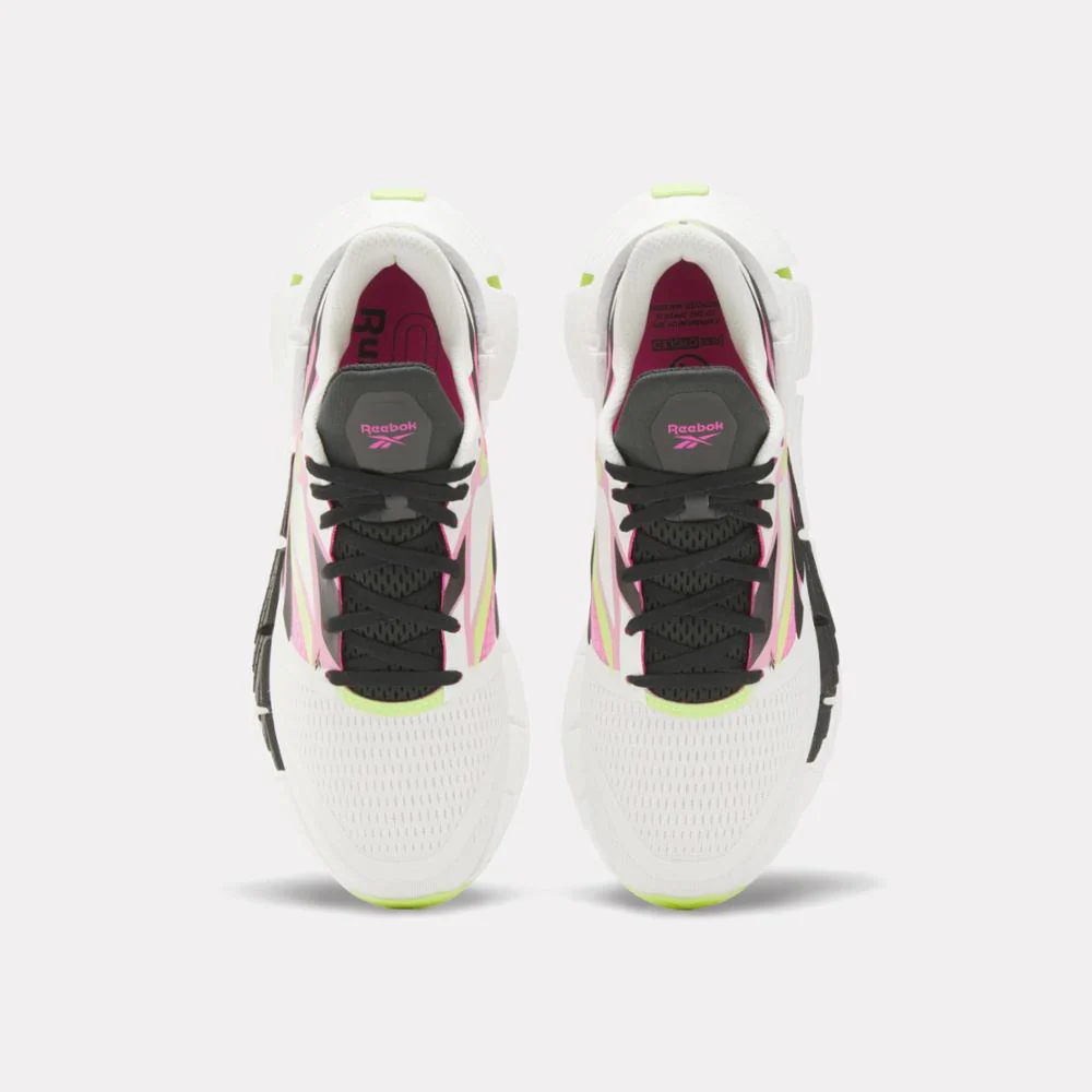 Reebok Footwear Women Floatzig 1 Women's Running Shoes CHALK/BLACK/LASPIN - Image 5