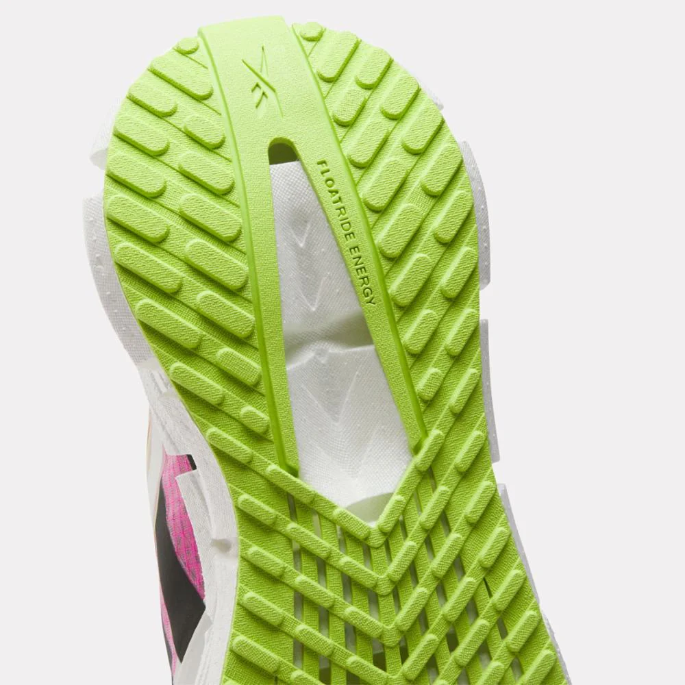 Reebok Footwear Women Floatzig 1 Women's Running Shoes CHALK/BLACK/LASPIN - Image 6