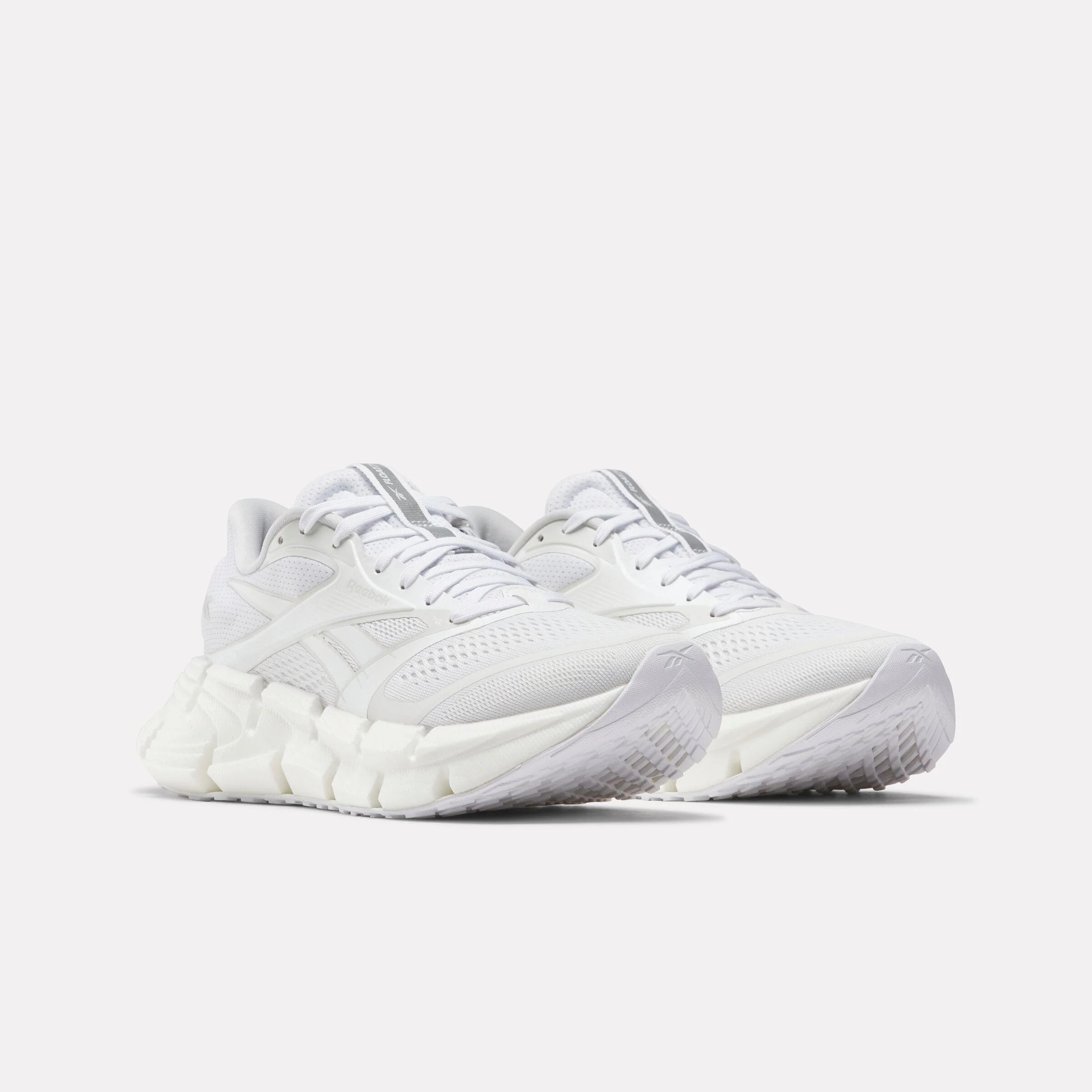 Reebok Footwear Women FloatZig 2 Running Shoes WHITE/BARELY GREY/WHITE - Image 2