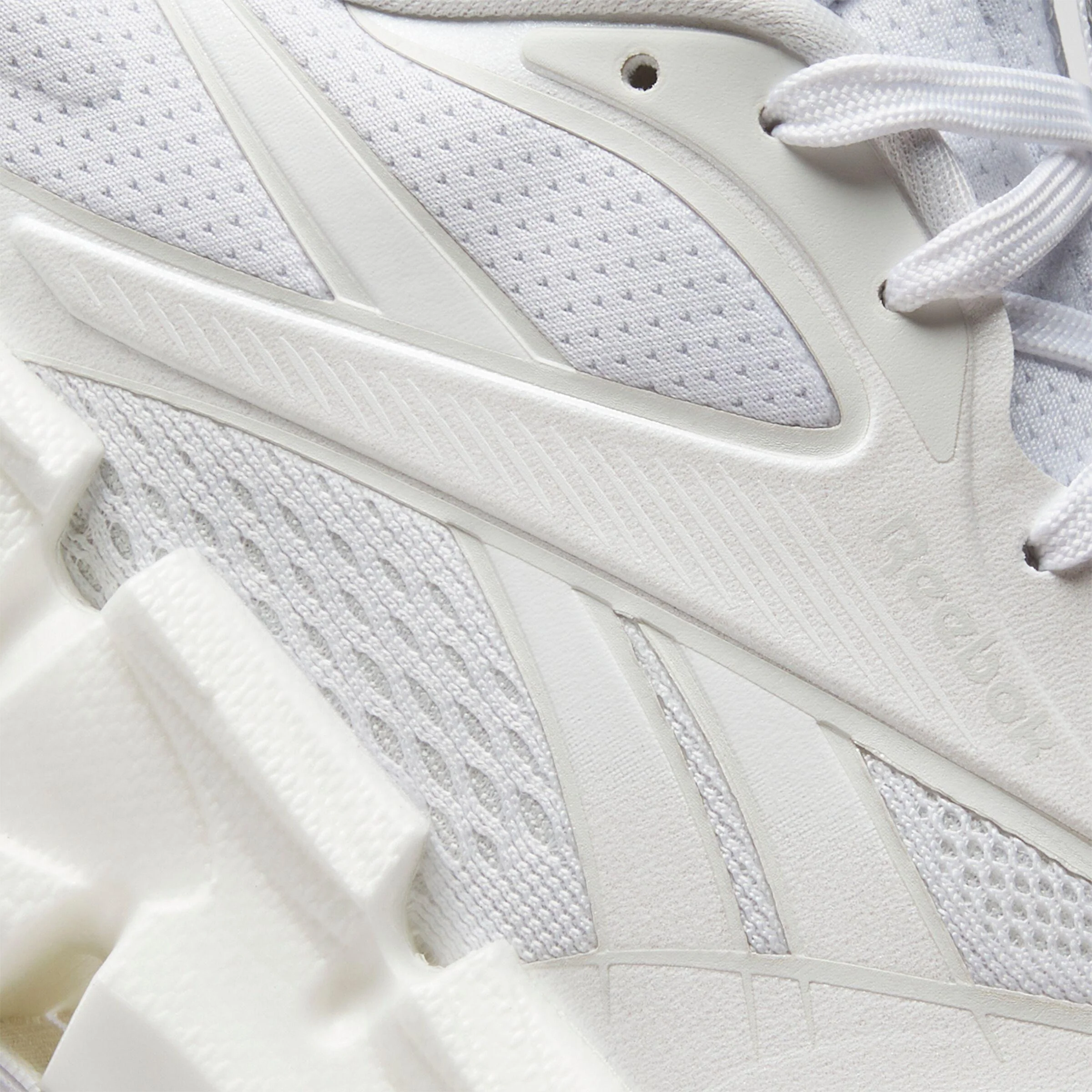 Reebok Footwear Women FloatZig 2 Running Shoes WHITE/BARELY GREY/WHITE - Image 6