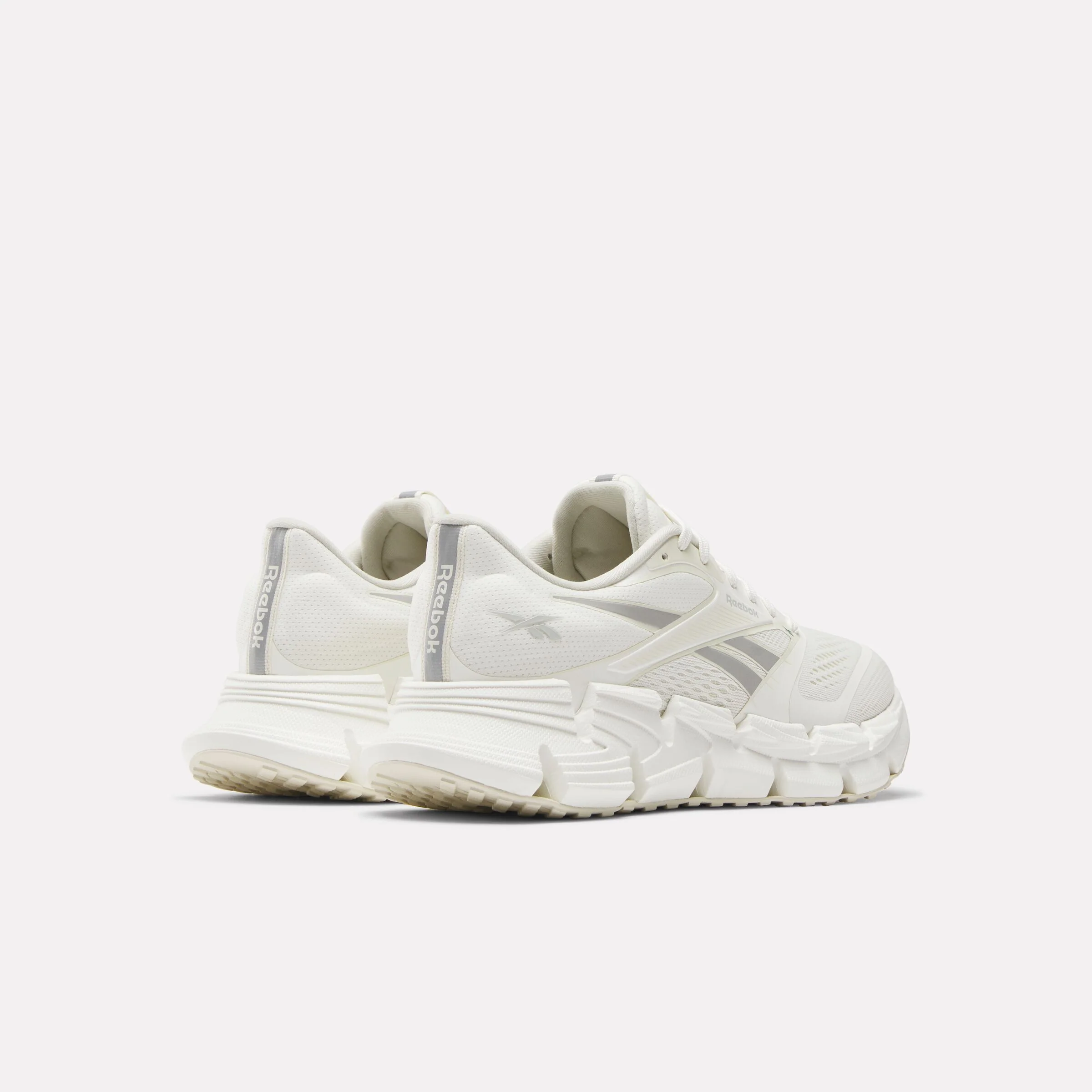 REEBOK FOOTWEAR WOMEN FloatZig 2 Running Shoes ALABASTER/GREY 1/CHALK - Image 3