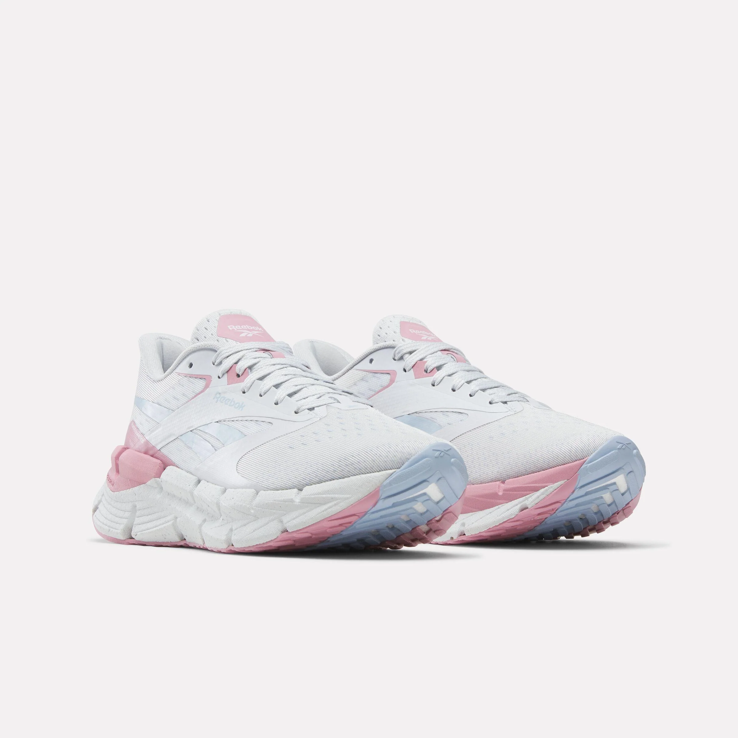 Reebok Footwear Women FloatZig Symmetros Shoes MOON/DUSTY ROSE/Y2K BLUE - Image 2